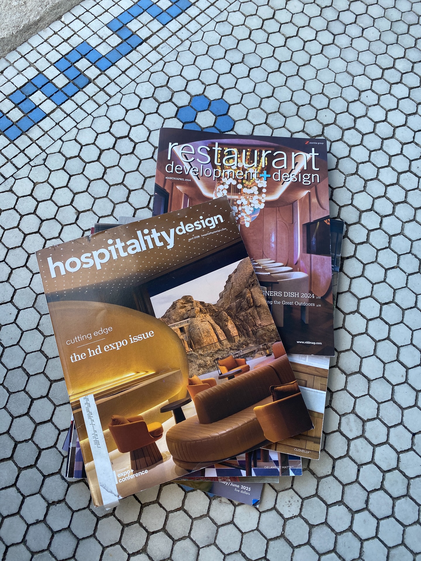 Way behind on reading our trade magazines, reading allows for relaxation, quiet time, and personal time. #hospitalitydesign #restaurantdesign #trends #newh #iida #asid