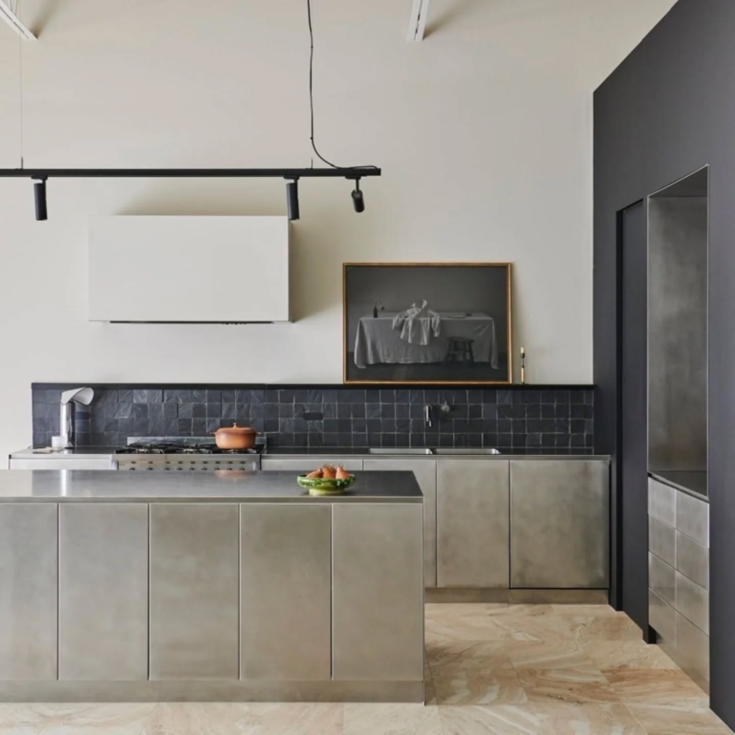 Why do kitchens have to look like typical kitchens?
#designinspiration