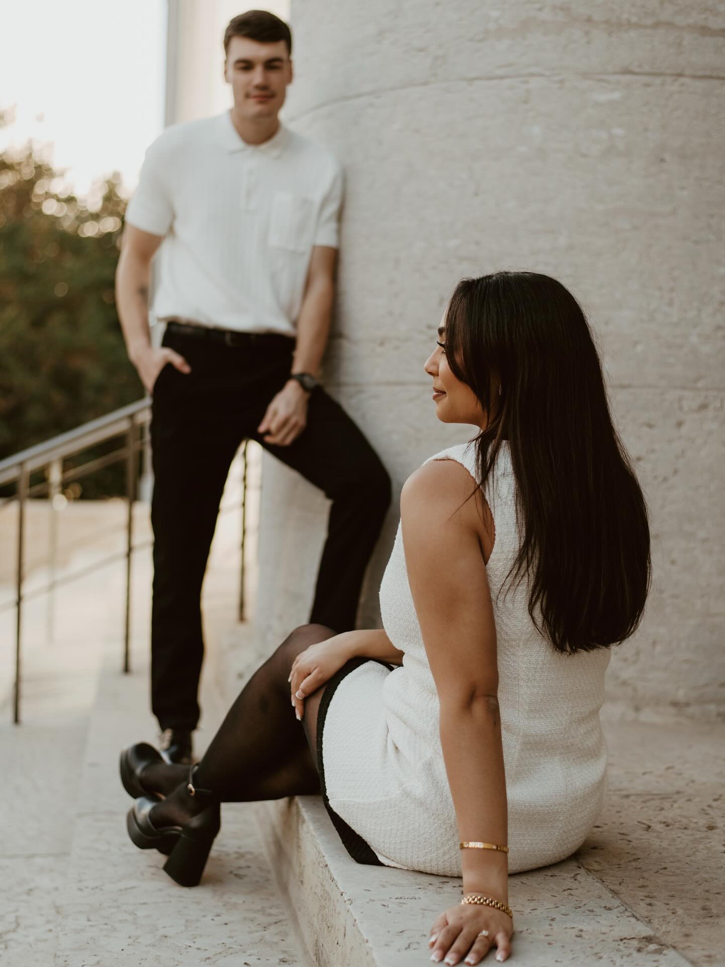 Soon to be Mr. + Mrs. Livermore 🤍