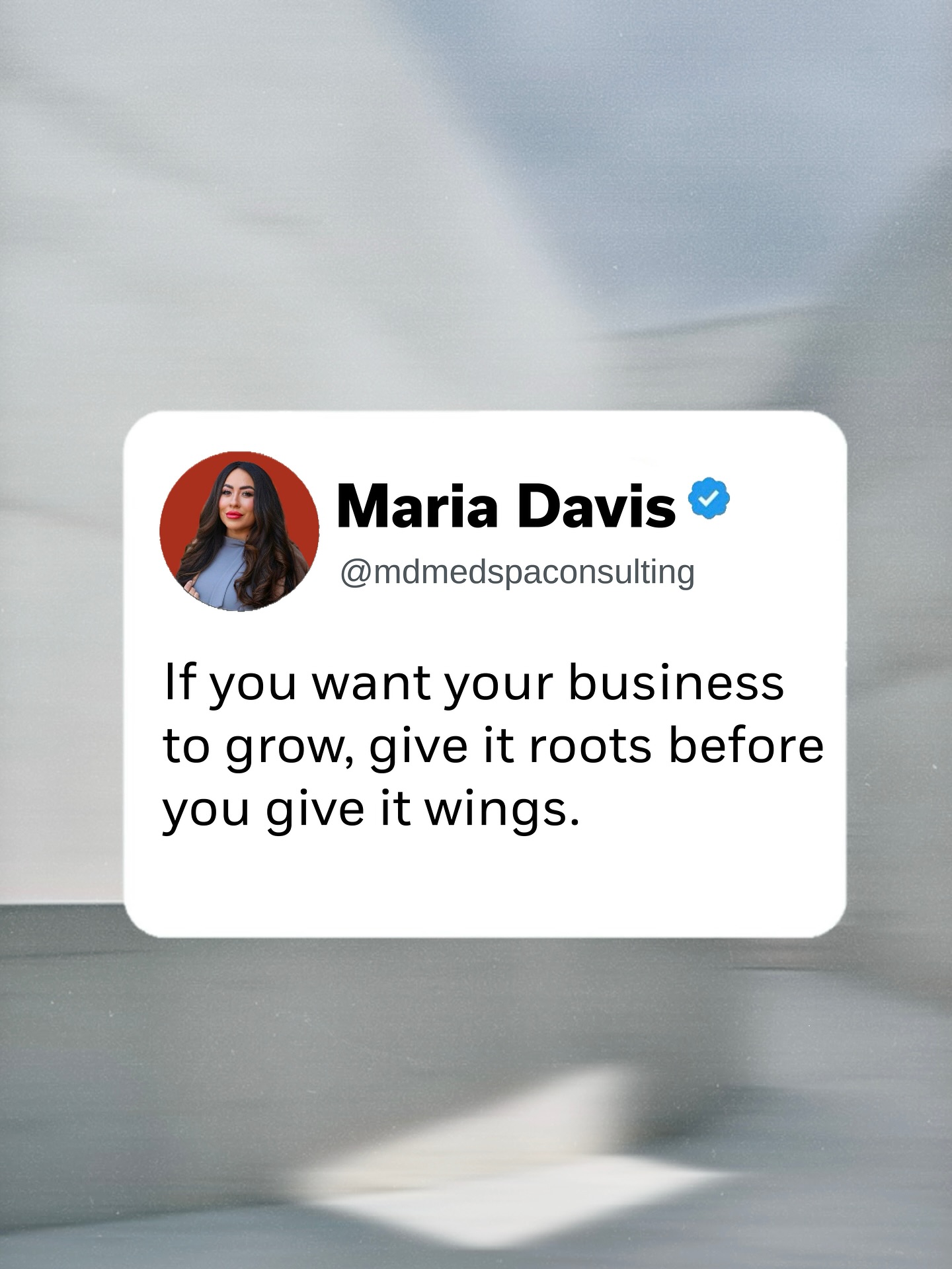Everyone wants to scale, but few build deep enough to sustain it. Rooted businesses don’t collapse, they rise!
At MD Med Spa Consulting, we don’t just help you grow—we help you build a foundation strong enough to scale without chaos.🪽
#consulting #aesthetics #medspagrowth #plasticsurgerydubai #leadership