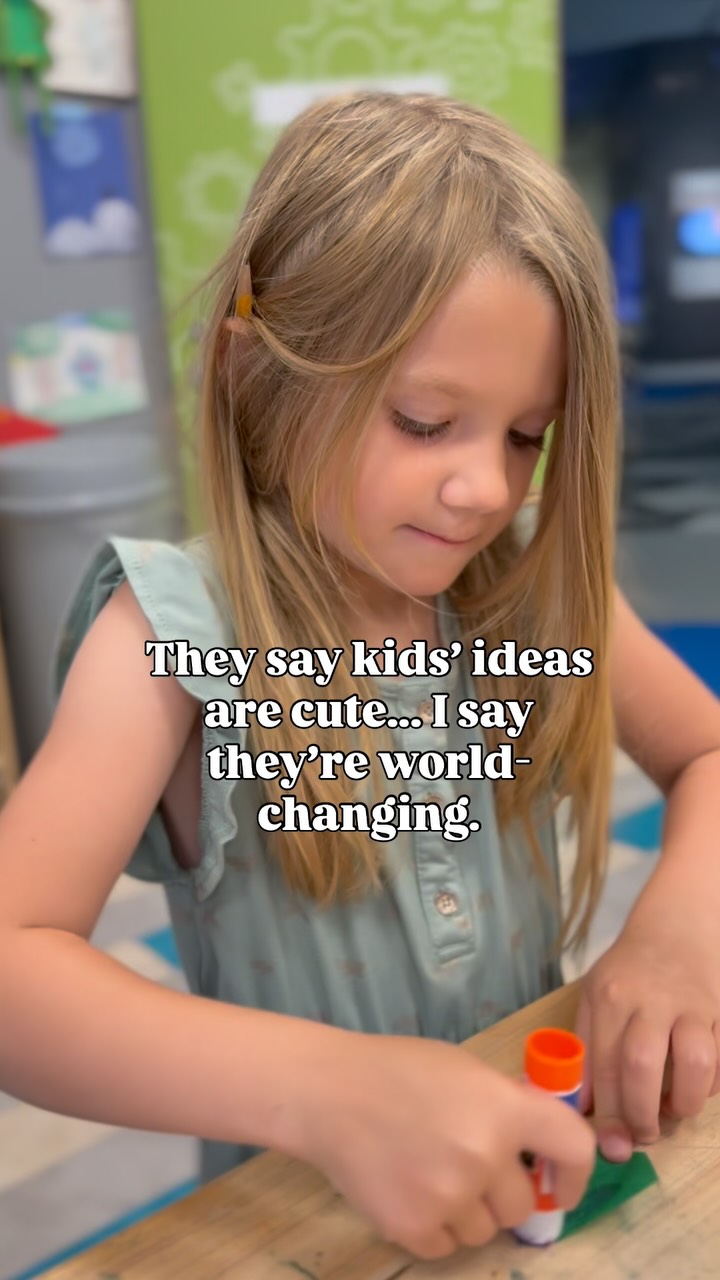 KIDS HAVE THE BEST IDEAS!
Have you ever noticed that your kids naturally use their creativity to serve?
They don’t overthink it. They just see a need and respond with whatever they have, wherever they are.
That’s why your fridge is covered with homemade pictures and your chin has ice-cream caked on from the drippy sharing lick. Their heart wants to create and share whatever they have to offer.
We underestimates how deeply kids care and how creatively they act when we share about hard things.
When we give them an opportunity to serve and the tools for them to lead the way, their ideas aren’t just cute - they can solve real problems.
Let’s stop waiting for them to grow up. They bring possibilities when we don’t see a way 🫶
FOLLOW along, let’s raise a generation of change makers!