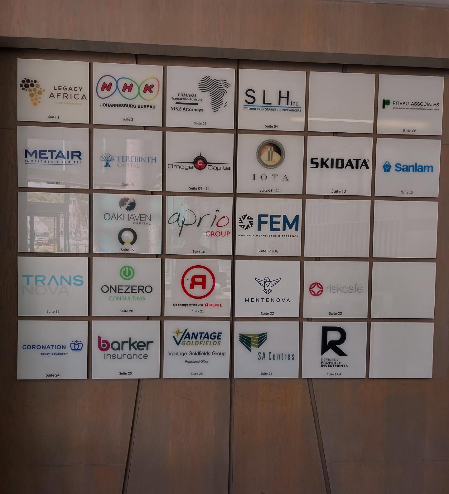 Collaboration starts with connection. Proud to share space with some incredible companies.