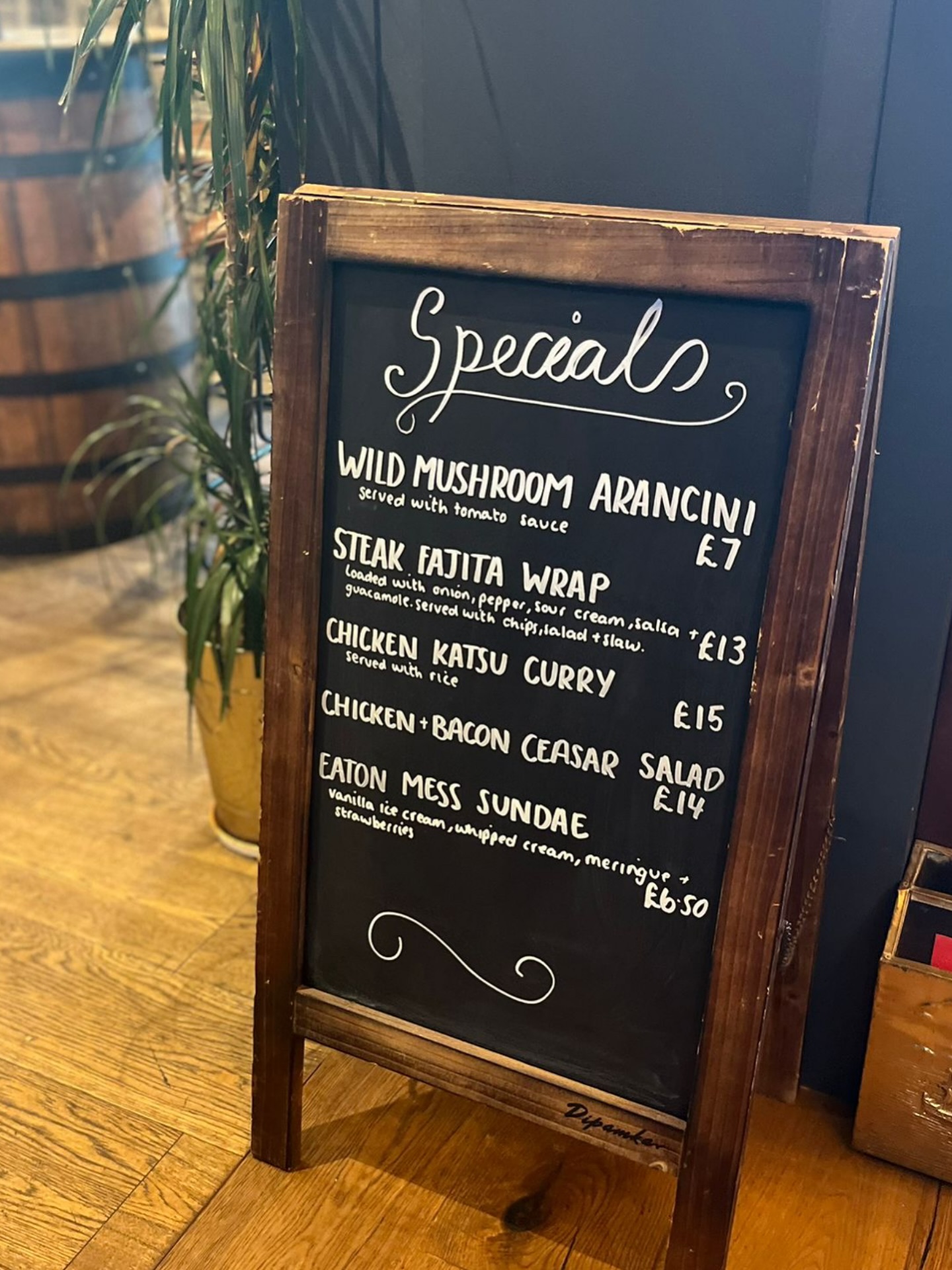 ✨ Today’s Specials ✨