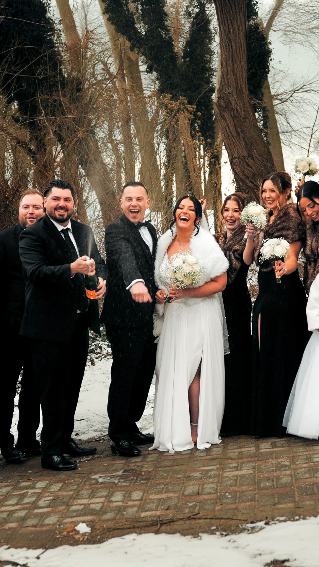 She waited to bring the right one home, and he won her family over 🥹
Hailey never brought a boyfriend home—until it was the right one. And that was Chris, brought into her life by her late best friend, Natasha—a friend who knew her heart better than anyone. Their candlelit winter wedding was both romantic and full of life. From a heartfelt speech by Hailey’s dad to sweet moments with their dog Bentley (and a quick cat cameo), every detail reflected their love for each other and for those closest to them. The dance floor was packed all night—just the way they wanted it.
~
The Dream Team
Photography: @jessicatanchioniphotography & @f8photography
DJ: @djpjproductions
Venue: @coachwoodgolf
Officiant: @ldtheofficiant
Cannoli Caddy: @thepantrybakeshop
Makeup Artist: @you_and_beauty_bylena
Hair Stylist: @braids.blowouts.styles
Dress Boutique: @alessandra_bridalformalwear
Suit Shop: @freedsofwindsor
Decor: @dreamweddingsbyveve
Rings: @patscottjewelers
Signage: @thepaperandscriptcompany
Photobooth / Audio Guestbook: @lxuryphotobooth
Air B&B: @manoronmain1913
Second Videographer: @nicoleashley8
#windsorwedding #windsorweddingvideo #windsorweddingvideographer #windsorweddingvideography #ontarioweddingvideo #weddingfilm #weddingvideographer #weddingvideography #weddinginspo #weddingdress #brideandgroom #justmarried #cinematography #blurthelinefilms #weddingseason #weddingfilmmakers #weddingstory #sonyfx3 #sonyalpha #sonya7iv #coachwoodwedding #coachwoodgolf #winterwedding #winterweddingwindsor #romanticwedding