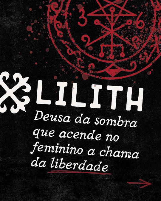 Lilith é muito mais que um demônio, é a Deusa Negra, guardiã de mistérios e sabedorias profundas. Simboliza a ânsia por liberdade sexual e poder pessoal, encorajando a reivindicação da voz e do corpo, sem culpas ou amarras. Ela é a força que empodera e liberta, representação do Sagrado Feminino.
Seu domínio é a Lua Negra, representa desejos reprimidos, sombras inexploradas e potenciais ocultos. Trabalhar com Lilith é um mergulho nessa Lua Negra, um confronto com a própria sombra para integrar os aspectos rejeitados do eu. Em seus múltiplos arquétipos — deusa, sombra, demônio, rebelde — é um espelho para a autodescoberta, a verdade nua e crua, a liberdade, um grito primordial que se recusa a ser silenciado.
Para aprofundar seu conhecimento: “Encontro com Lilith: Mulher, Demônio e Deusa” de Mark H. Williams (Madras Editora); “O Livro de Lilith: O Resgate do Lado Sombrio do Feminino Universal” de Barbara Black Koltuv (Editora Cultrix); “Mistérios da Lua Negra” de Demetra George (Editora Pensamento); “Lilith: A Primeira Mulher” de Susan Schwartz (Editora Cultrix); e “Lilith: O Lado Sombrio do Amor e do Desejo” de Laura Claridge (Editora Record).
#magia #ocultismo #lilith #deusa #sagradofeminino #esoterismo #conhecimento #SabedoriaOculta #JornadaEspiritual #Despertar #encruza