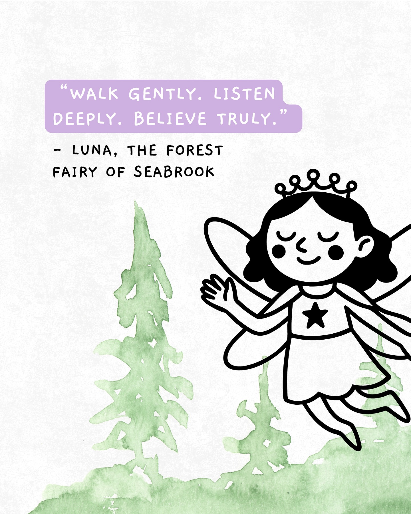 Luna ✨ is waiting on the Gnome Trail - and she has a story to share.
Enchanted Forest Quest invites children (ages 5–11) to step into a forest filled with wonder, where fairy games, woodland crafts, and mossy secrets spark imagination at every turn.
Led by Pacific Edge educators, made for young adventurers.
DM “SEEDLING” to hold your spot.
#OutdoorLearning #PNWKids #SeabrookWA #SeedlingAdventure #CuriousKids