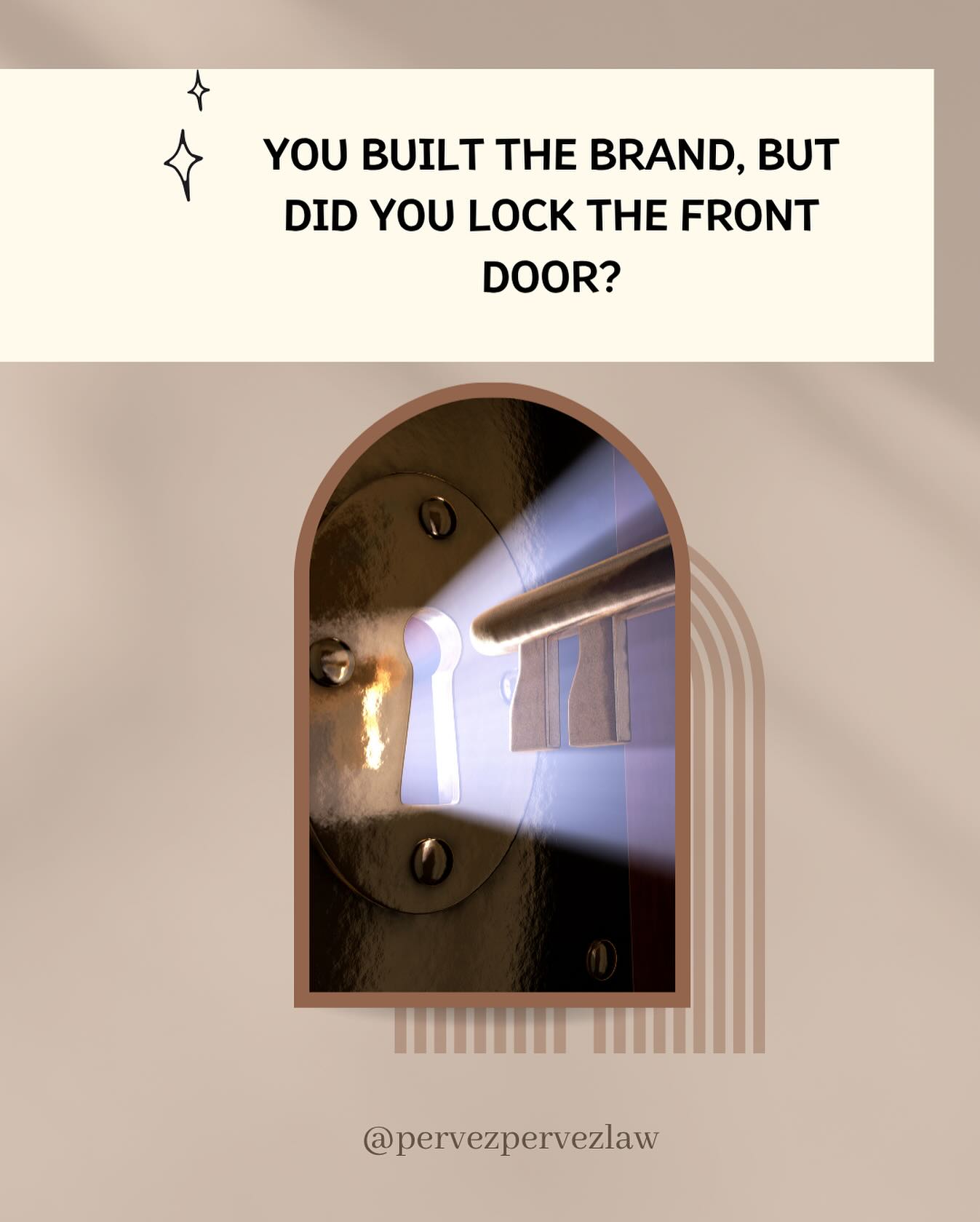 You built the brand. But did you lock 🔐 the front door?
Just because you’re using your business name doesn’t mean it’s protected.
🔍 Our latest blog breaks down the key differences between unregistered and registered trademarks and provides guidance on how to present your trademarks in marketing material.
🛑 Don’t wait until someone else registers your name first.
Click the link in bio to read the post.
#BrandProtection #TrademarkLaw #SmallBusinessLegal #PervezPervezLaw #CanadianBusiness #EntrepreneurTips #LegalTips #IntellectualProperty #RegisteredTrademark #TMvsR