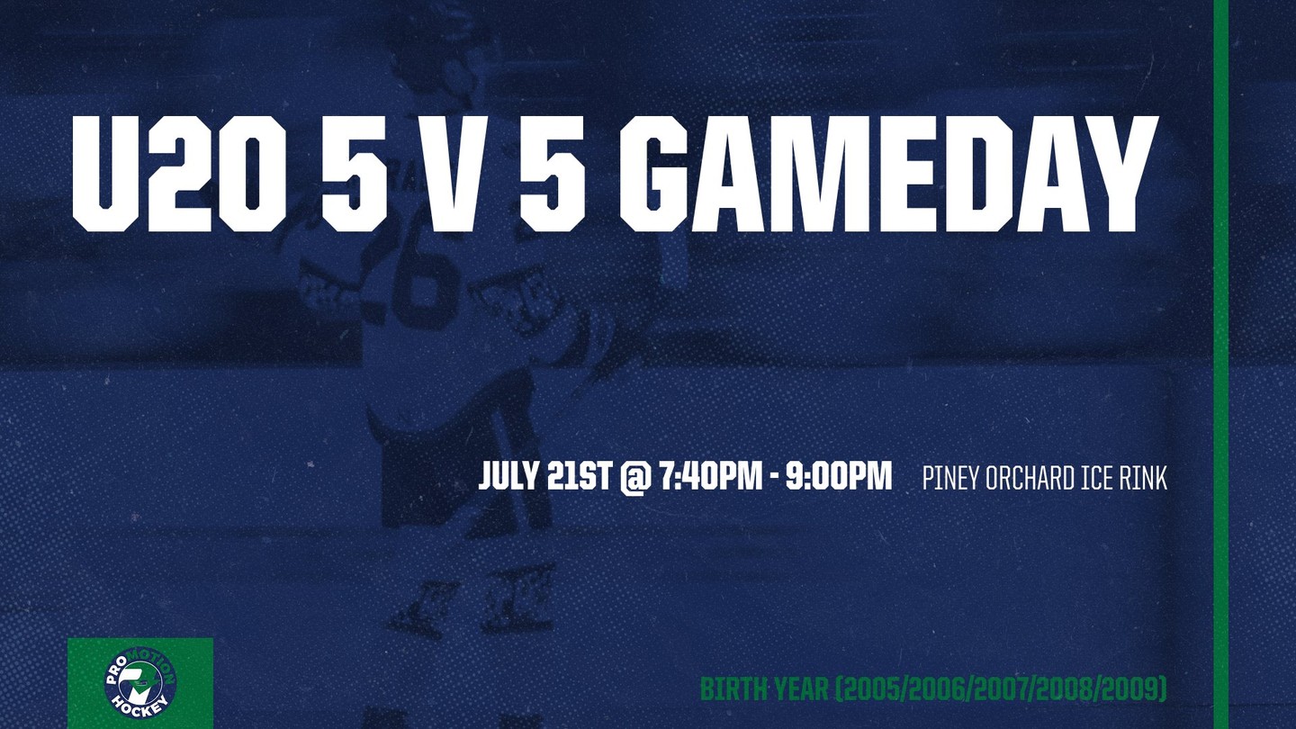 U20 5v5 Gameday is ON!
Join us Monday night at 7:40 PM at Piney Orchard Ice Arena for fast-paced, high-intensity 5v5 action on the ice! Whether you’re a member or not, don’t miss your shot to compete and sharpen your game.
When: Monday (7/21/2025) @ 7:40 PM
Piney Orchard Ice Arena
Who: U20 Players (2005/2006/2007//2008/2009)
✅ Non-Members Register Here: https://www.pro-motionhockey.com//_paylink/AZgkx1wG
✅ PMH Members Register on the App: www.pro-motionhockey.com/training-schedule