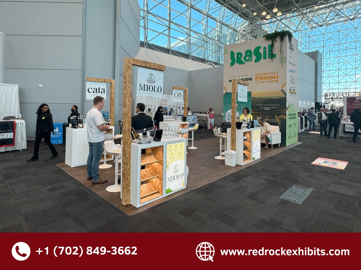Throwback to VinExpo 2024, where we did this lovely booth for Brasil Wine. Doesn't it look so inviting?
When you work with Red Rock Exhibits, you’re not just getting a booth; you’re getting a partner you can count on.
Based in Las Vegas & Orlando — delivering nationwide across the U.S.
Reach out today:
+1 (702) 849-3662
www.redrockexhibits.com
#TradeShowDesign #ExhibitBooth #BrandExperience #RedRockExhibits #LasVegasEvents #OrlandoExpos #StandOut