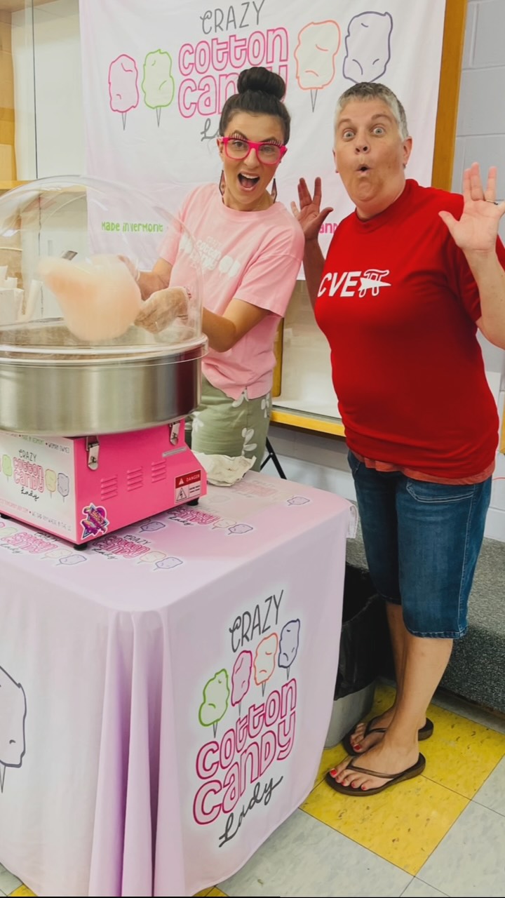 Allen Brook School in Williston VT
Teacher appreciation treats from the @crazycottoncandylady 🩷 I had an absolute blast with this crew!
Go to CrazyCottonCandyLady.com to HIRE this crazy lady for your next event.
#teacherappreciation #teacherappreciationweek #teacherappreciationday #vermontschools #vtkids #vtteachers