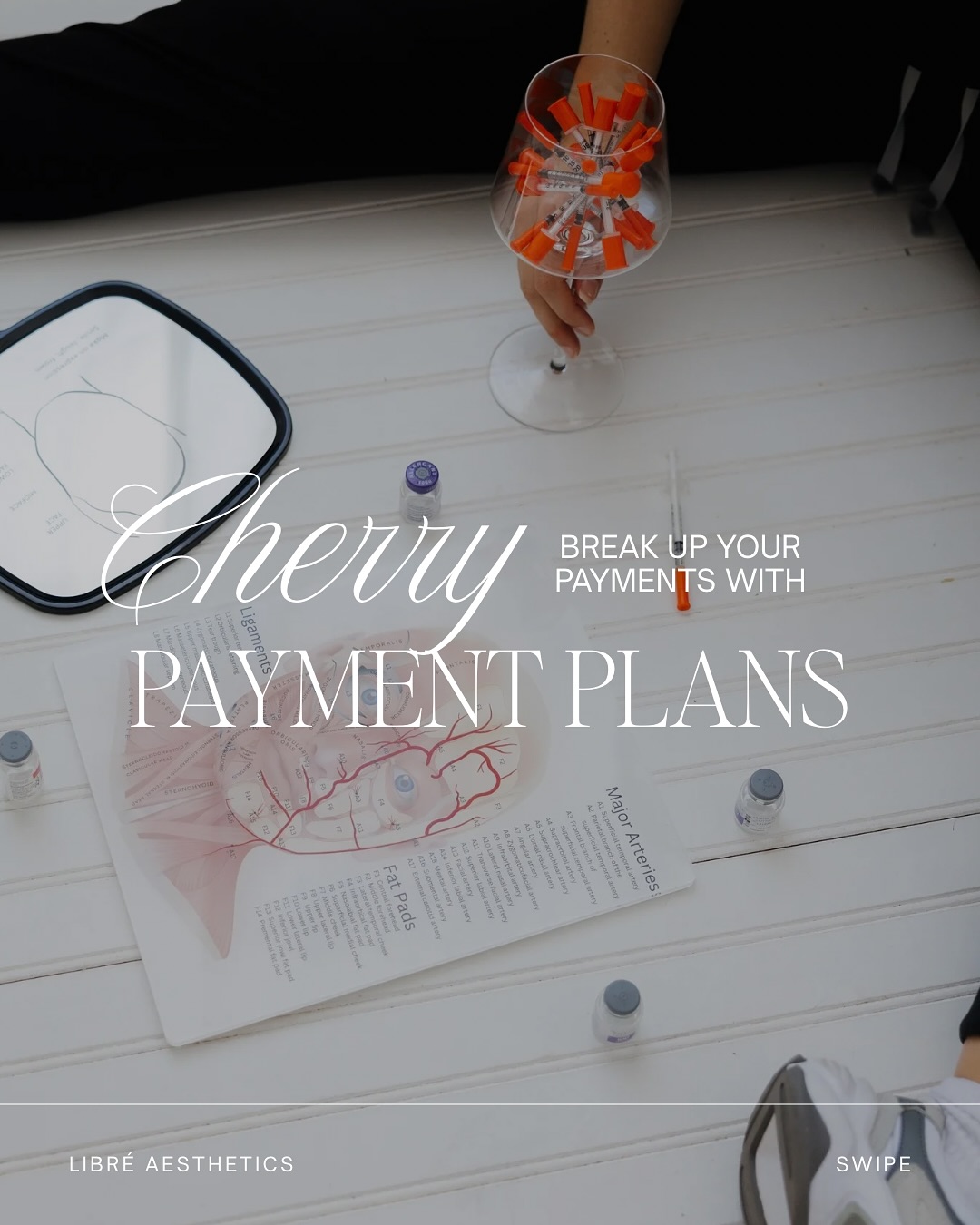 ✨ Invest in your beauty, effortlessly. ✨
At Libré Aesthetics, we believe self-care should be accessible without compromise. That’s why we offer Cherry, a flexible payment option that allows you to enjoy your treatments now and pay over time with no hard credit check and high approval rates.
From curated facials to transformative injectables, you can experience luxury without the upfront stress.
Apply in minutes: https://pay.withcherry.com/kevin-r-haddle-md?utm_source=practice&m=43878