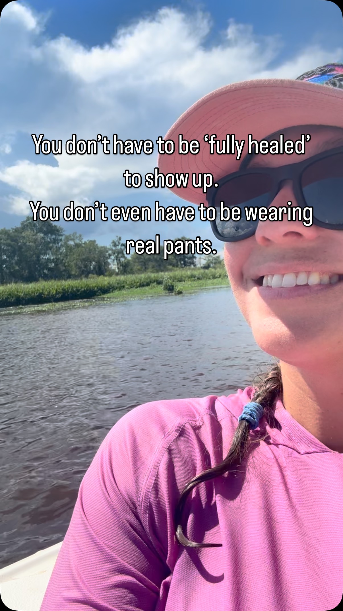 🌕 Niki Paige’s Monday Message
“Let Yourself Be Seen (yes, even if you’re still in sweatpants and mildly unhinged).”
You didn’t come here to hide behind productivity or wait until you’re 100% confident and glowing.
You came to be you.
Soft. Real. Unedited. Gloriously human.
Even if you’re still figuring things out.
Even if you’re holding your breath before every truth you speak.
Because here’s the thing:
Your truth doesn’t need to be polished.
It just needs to show up.
⸻
🔥 Today’s Invitation (No perfection required):
1. Say something a little brave.
It might be:
– “Hey, this matters to me.”
– “I made this.”
– “Actually, I’m not okay.”
– “No thanks, Susan.”
2. Ask yourself:
“What part of me am I hiding because I think it’s too much?”
Let that part out for some fresh air. You might be surprised—she’s charming.
3. Mini Mirror Ritual:
– Look into your own eyes (yes, even in bad lighting)
– Say: “I see you. I honor you. You are allowed to be seen.”
– Try not to cry. (Or do. We love that for you.)
⸻
Your presence is a gift.
Your voice is not too much.
Your realness is what people are aching for.
You don’t have to go full spotlight—
Just turn up the dimmer switch a notch.
You’re doing beautifully. And you’re allowed to be seen.
#VisibilityHealing #VulnerabilityWithHumor #LetYourselfBeSeen #TruthIsEnough #SacredVisibility #SweatpantsAndSoulwork #CoachThoughts #ShowUpSoftly #BecomingYou #DivineTiming #HealingWithHumor #SelfCompassion #SacredProcess #CoachThoughts #RootingNotRushing #HotTeaAndHope
#IdentityCrisisButMakeItSacred #HealingWithHumor #GrowthIsMessy #SoulGPS #CoachThoughts #PositivePsychologyWithSnacks #NikiPaigeWellness #NervousSystemRegulation #MondayMessage #NikiPaigeMondayMessage #NikiPaige