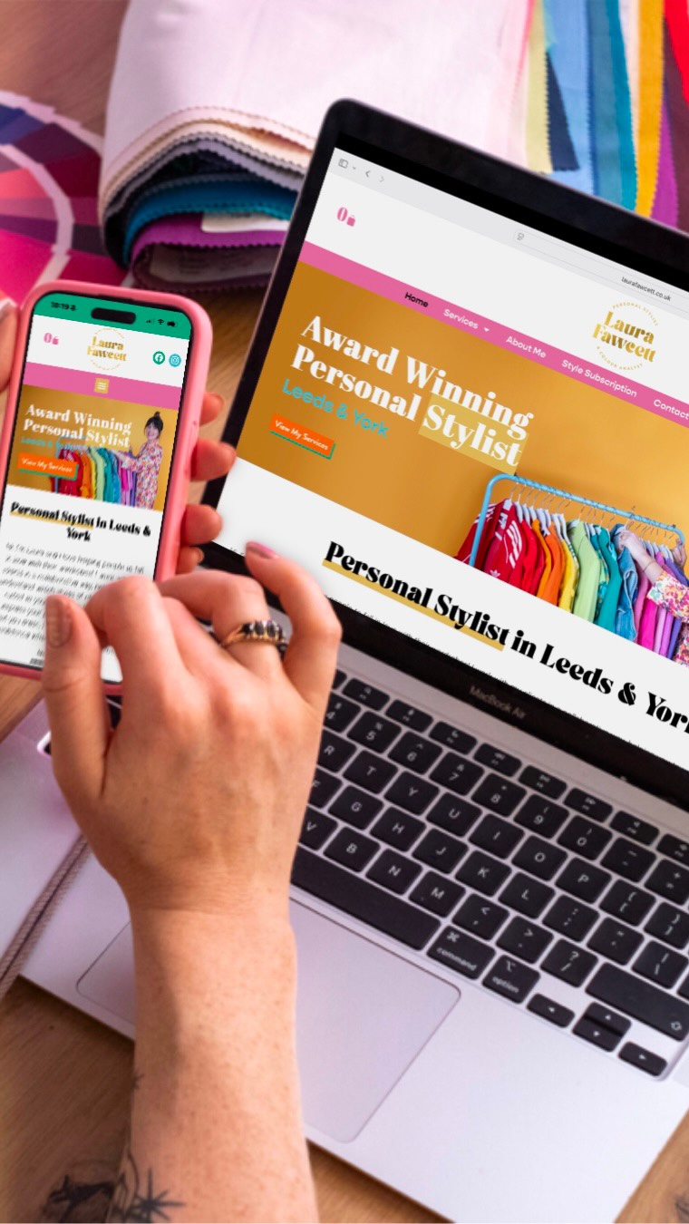 Say hello to @laurafawcett_style new website🩷
I’ve loved working with Laura recently on a complete website refresh, introducing her brand colour palette to her website.
Out with the grey and in with the brighter colours🎨 the website feels full of energy and highlights Laura’s style and personality.
A re-designed structure, focusing on user-experience, helps Laura’s services to stand out🛍️ featuring a new Price List, which uses dropdown boxes to highlight the details further.
Featuring images by @kilacreativestudios, the custom crafted site feels vibrant and fun, with text split up into colour-popping sections to make visitors want to continue exploring.
#websitedesign #webdesign #websitedesigner #webdesigner #wordpresswebsite #customwebsite #elementorpro #graphicdesign #yorkgraphicdesign #yorkwebdesign #webdesignstudio #brandidentity #designstudio #wixwebdesigner #smallbusiness #smallbusinessyork #yorkbusiness #personalstylist #colouranalysis