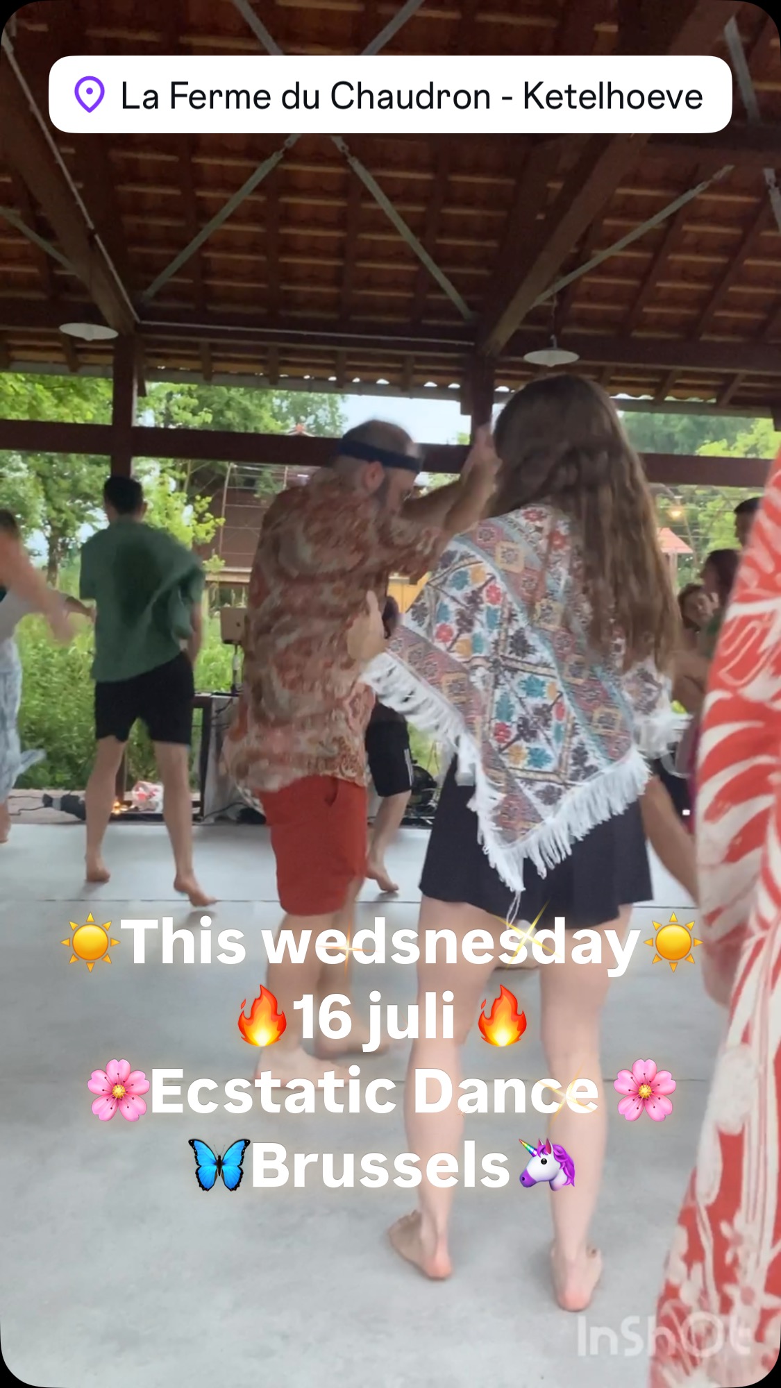 Limited space and tickets available. Beautifull location. Check ecstaticdancebrussels for all information 🫶🏻#ecstaticdance