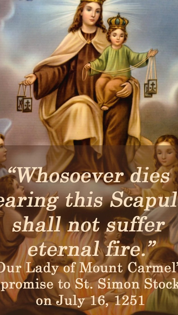 The Brown Scapular is a gift by which Mary saves us from hell.
Hear more in the most recent episode of @wordtoyourmotherr Podcast! Live now on Spotify, Apple, and YouTube!
.
.
.
#prayer #catholic #marianconsecration #jesus #rosary #holiness #mary #virginmary #bible #holy #brownscapular #scapular #mediatrix #podcasters