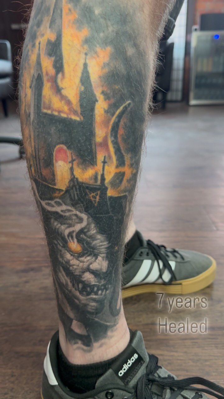 I did this burning church priest on @bam_maslar 7 years ago.
I have limited availability for the remainder of 2025, visit the link in my bio for booking information!