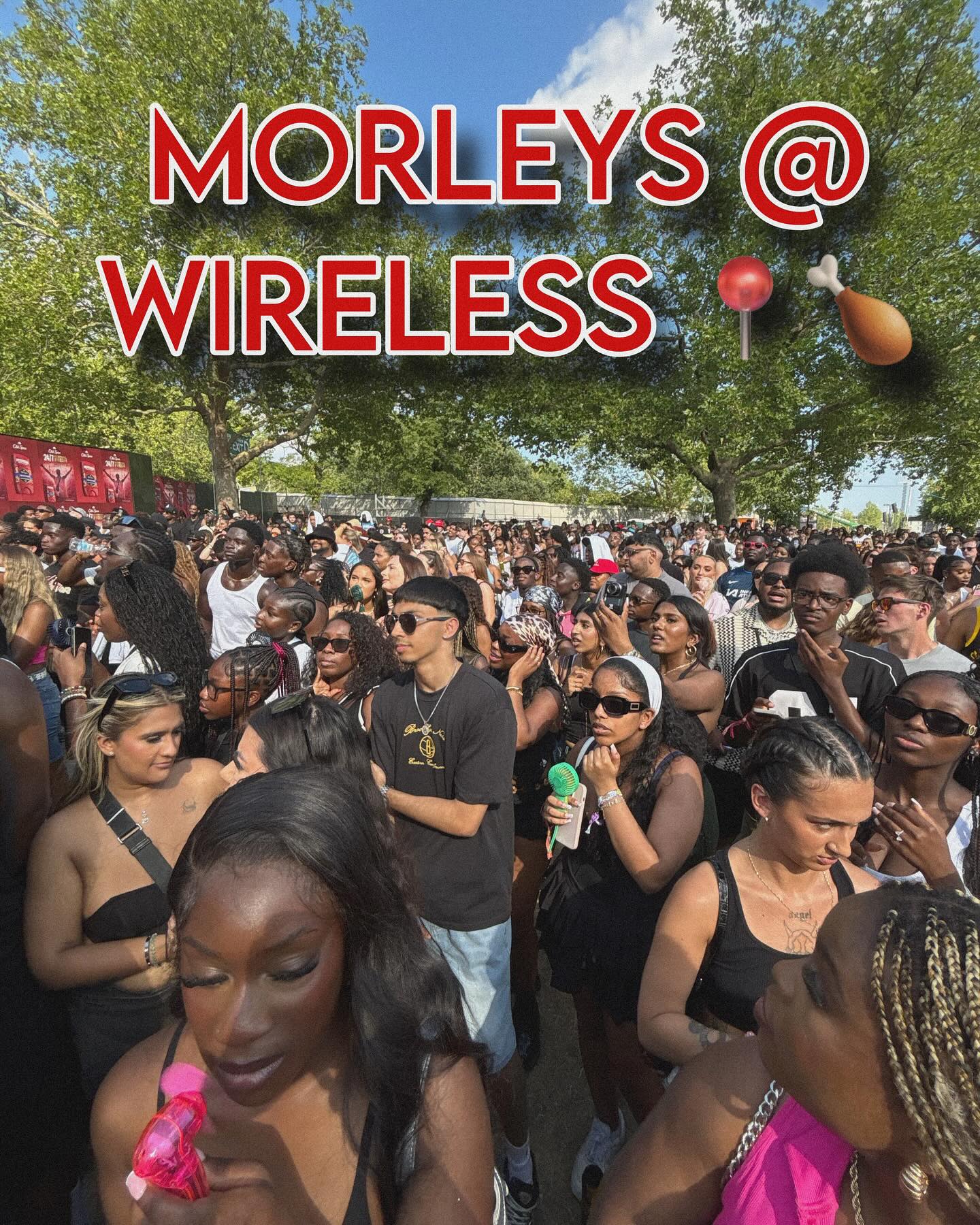 Didn’t hit backstage, made it to Morley’s though👀🙏🏾🔥
#morleys #wireless #wirelessfestival #drake #vybzkartel #rema #stefflondon #finsburypark #wireless2025