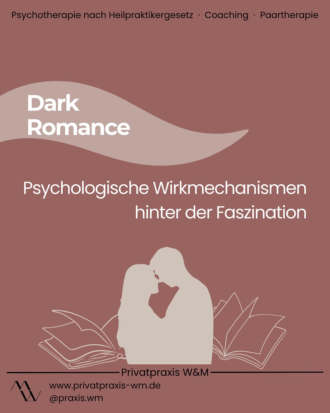 Das Büchergenre Dark Romance erfreut sich immer mehr an Beliebtheit. Doch woran liegt das und welche psychologischen Mechanismen stecken dahinter? In diesem Beitrag erfahrt ihr mehr dazu!
#psychologie #darkromance #psychotherapie #coaching #psychischegesundheit #mentalhealth #privatpraxismünchen