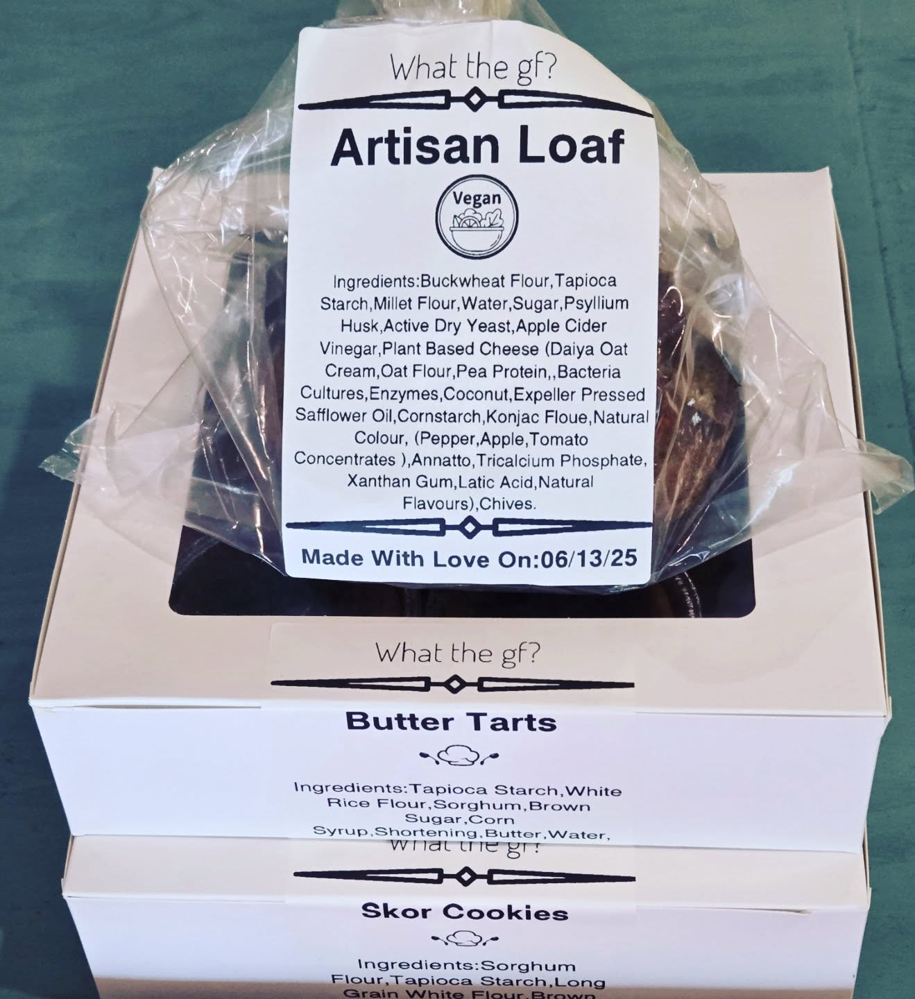 The weekend is almost here! What will you be getting up to?? We'd love to add a splash of yumminess to your swim in the lake, get together or laid back day! Pre-order to get it fresh and ready to eat!
3 convenient ways to order:
On our website www.whatthegf.ca
Email whatthegfinc@gmail.com
Or call in at 705-426-9136
#glutenfree #vegan #whatthegf #bread #treats #beavertonontario
