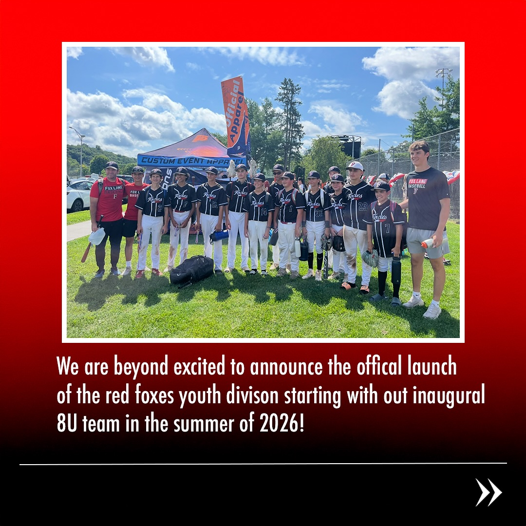 Become apart of something bigger than yourself!
Become a part of the Red Fox Family! ❤️🖤
#youthbaseball #travelbaseball #baseball #highschoolbaseball