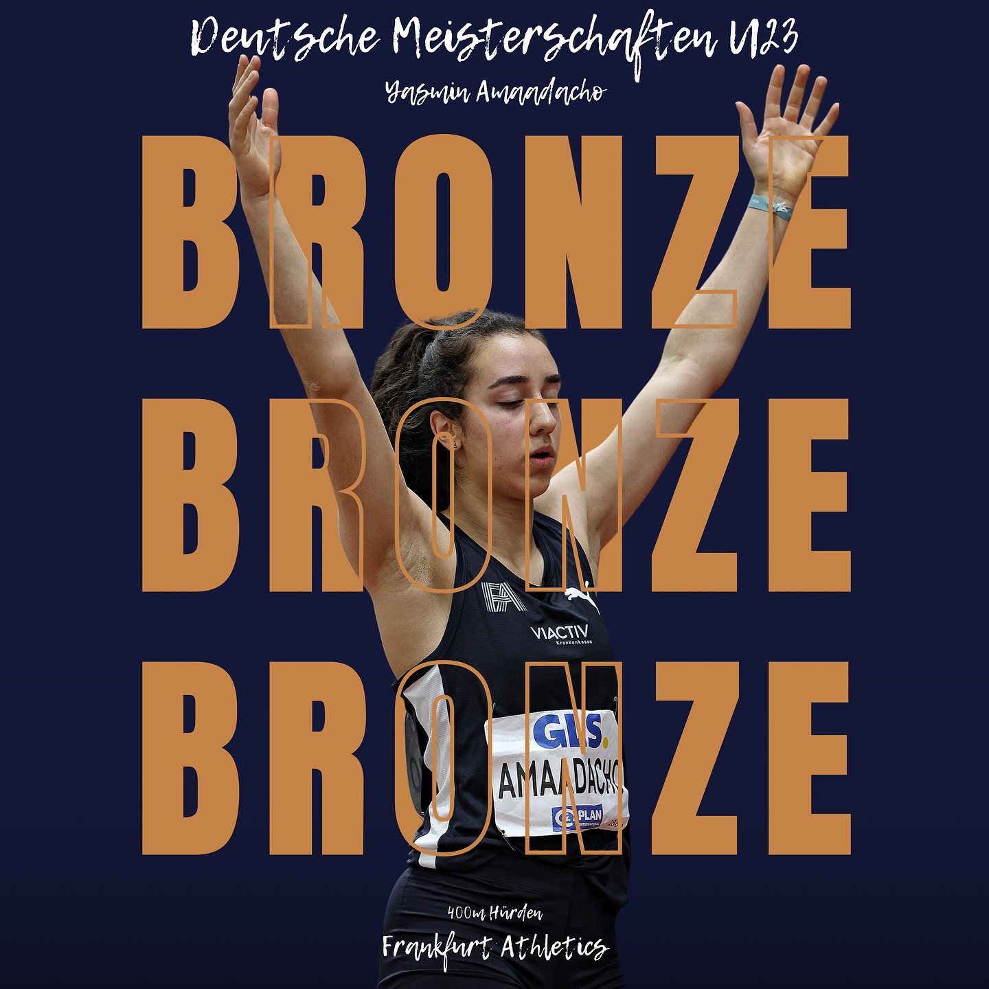 U23 DM Recap 2/3:
Am Sonntag konnten wir uns über die nächste Medaille für Frankfurt Athletics freuen 🔥🙌!
@yasmin.amaa erreichte in einem starken 400mH Finale den dritten Platz und somit neben der 🥉-Medaille auch das Ticket für den Start bei der U23-EM in Bergen 🇳🇴!
.
Herzlichen Glückwunsch!! 🎉
.
.
.
#frankfurtathletics #fa #germanyathletics #faster #higher #further