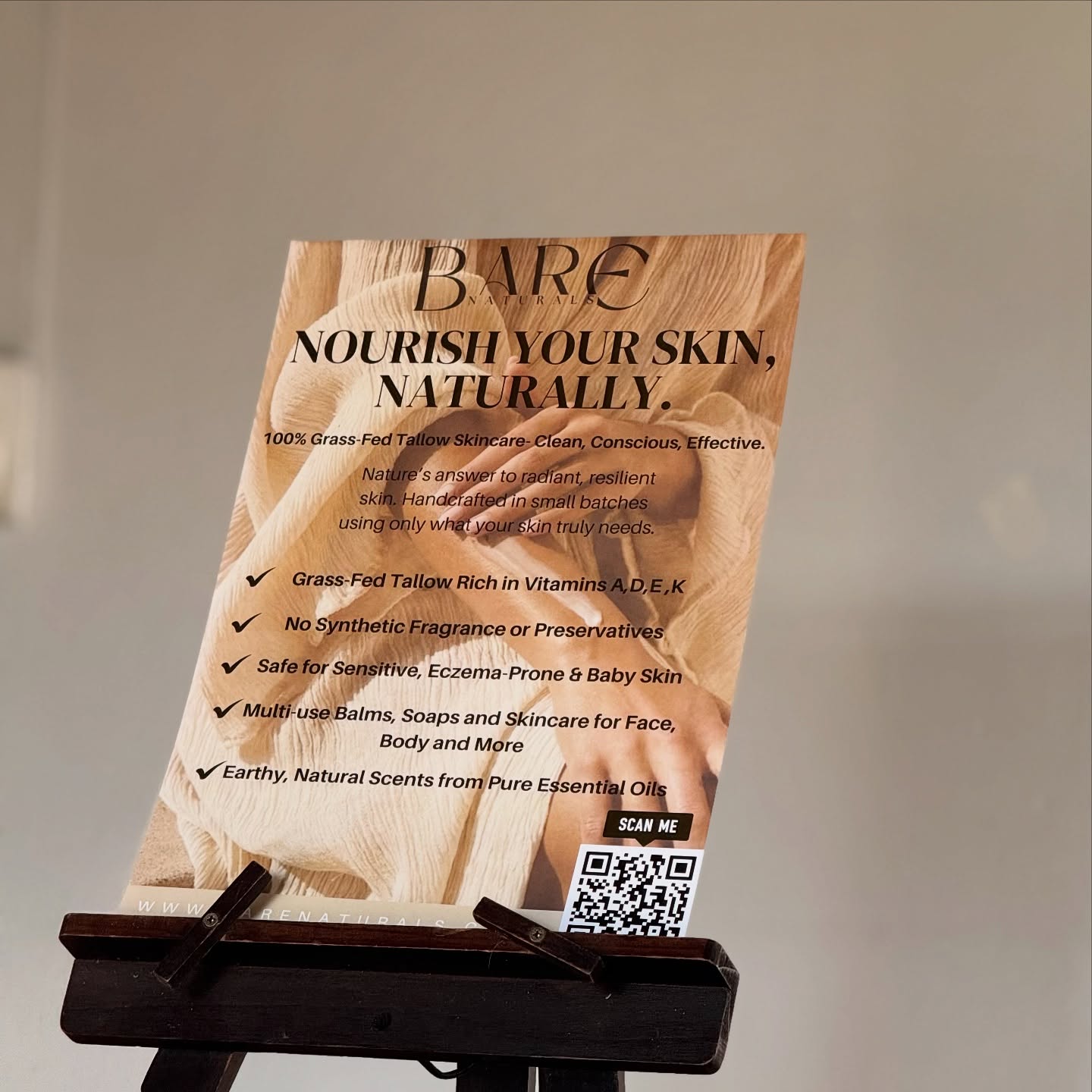 -Nourish your skin naturally🤎
#tallow #tallowskincare #tallowbodybutter