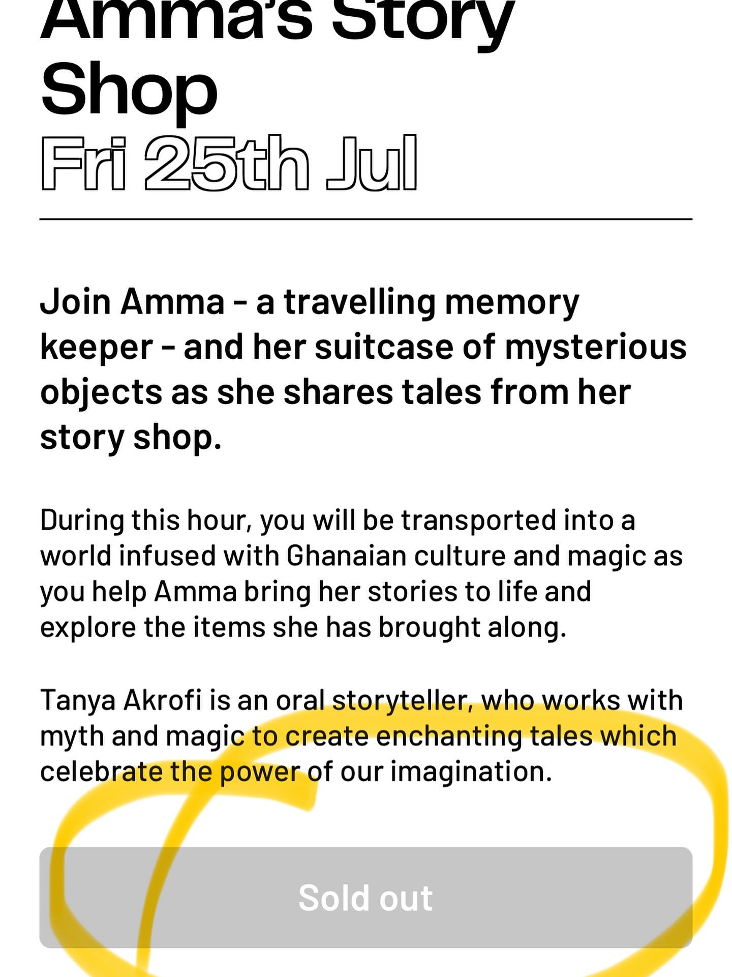 I was on the radio last Friday, talking all things Story Shop and the producer asked me how it felt to have a sold out show! I had no idea! I’m so grateful to the team at @lincsartscentre ✨