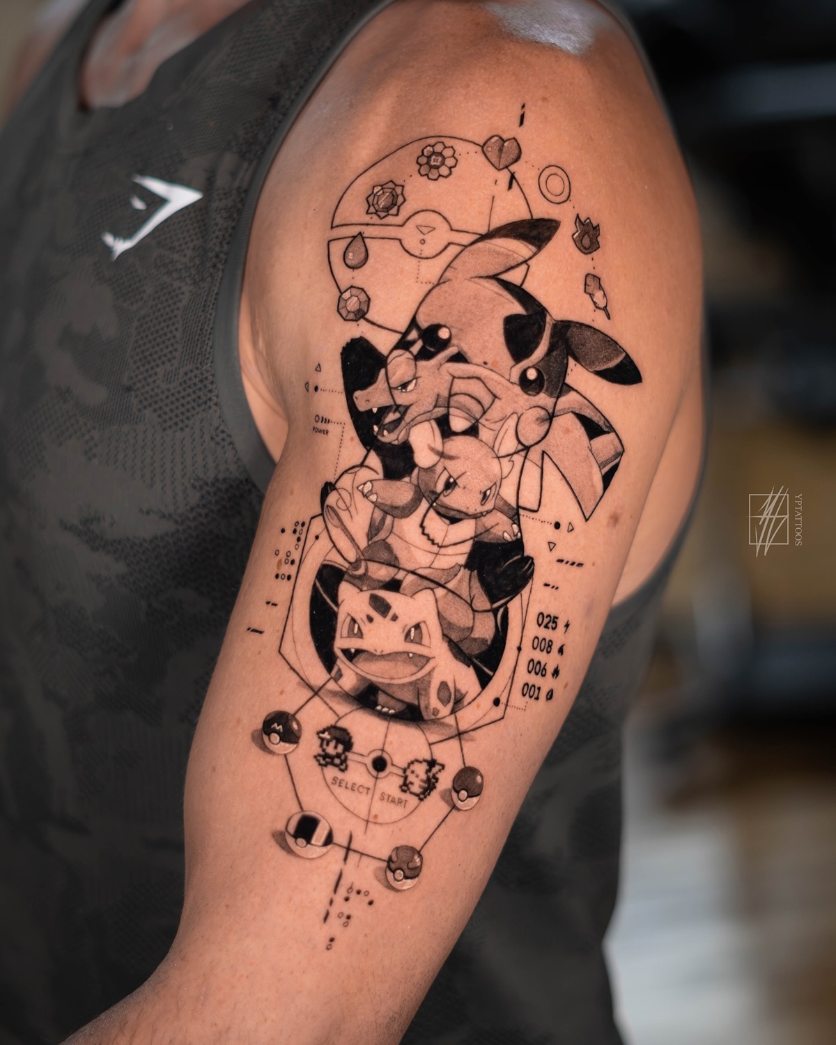 As someone whoās been a gamer my whole lifeāand who grew up playing the original PokĆ©mon games on the Game Boy Colorāthis project felt surreal. We created a design that pays tribute to those roots, incorporating the evolutions of the original starters along with the iconic Pikachu. Elements from PokĆ©mon Red and Blue, as well as nods to the Game Boy Color itself, were woven throughout the piece. Had an absolute blast putting this together! Huge thanks to @coreytonge for the continued trustāitās always a pleasure to explore new directions in my craft, especially when they strike such a nostalgic chord. Already looking forward to the next one!
Would love to take on more projects of this nature. Books are open. Inquiries are handled by email.
Link in bio for more info.
YPTATTOOS / PETER
#freshtattoo #microtattoo #animetattoo #finelinetattoo #geometrictattoo #lamanigancetoronto #torontotattoo #pokemontattoo