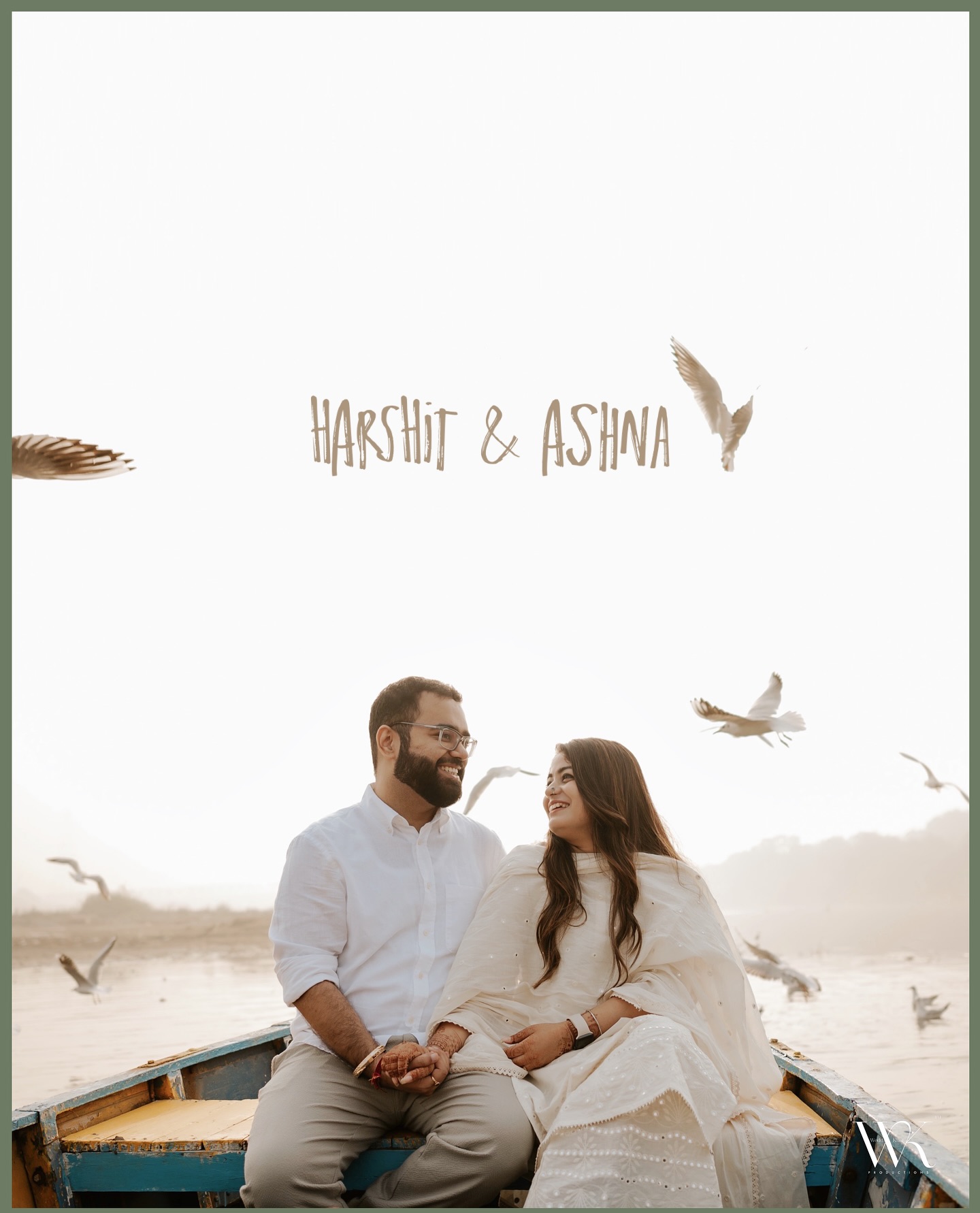 You know that feeling when everything just clicks?
That's Harshit and Ashna at Yamuna Ghat.
The scene felt truly magical,
with beautiful seagulls dancing around them.
You could see their hearts beating as one,
a deep, unconditional love,
pure and endless as the Yamuna River✨💖🥰
#prewedding #love #yamunaghat #delhiprewedding #couple #weddknotproductions
