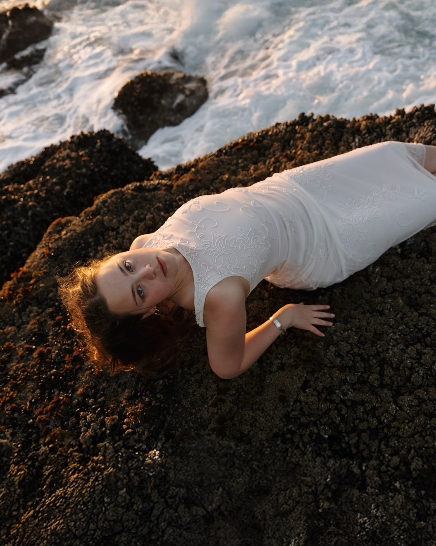 Infatuated with the photos Anneliese and I created at the Oregon coast. A real life mermaid. I love it here