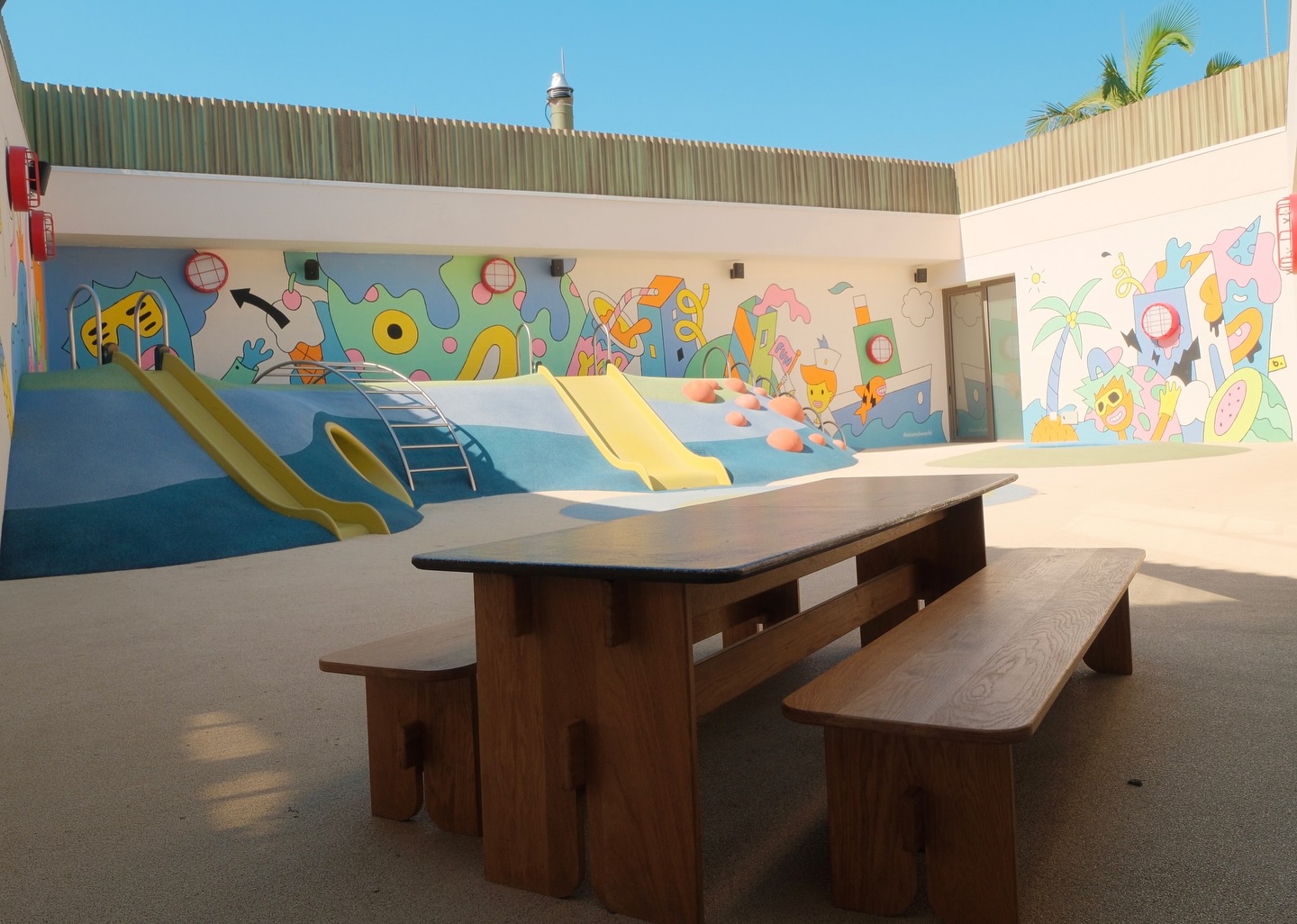 Bungalow 7 - Balux playground
Koukos de Lab custom design furniture made of Koukoutsi
A big thank you to the talented team at @st_architects_ and the creative director @apollon_13 for trusting us to bring this vision to life, and to @george_komvokis for capturing the space so beautifully 📸
#KoukosDeLab #Bungalow7 #Glyfada #GreekDesign #FurnitureDesign #InteriorArchitecture #SustainableDesign #DesignCollab #ArchitecturePhotography #asteria