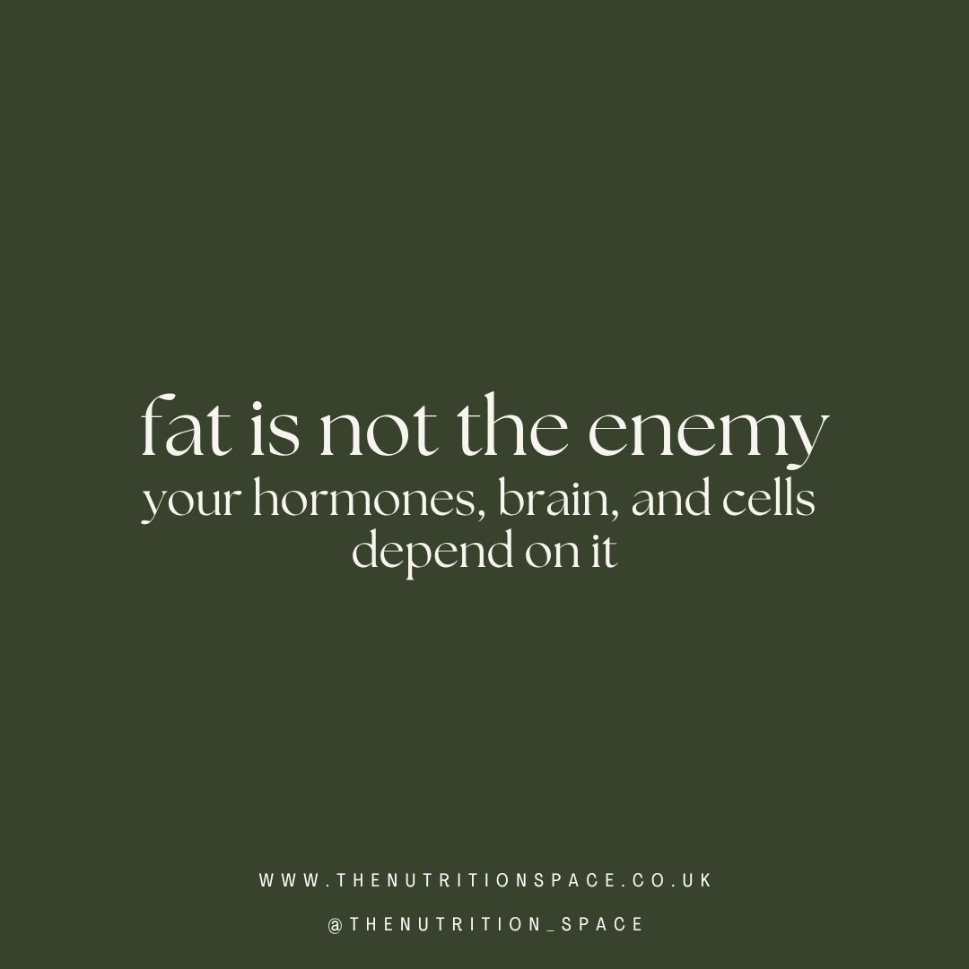 Let’s talk FAT - one of the most misunderstood parts of your diet due to decades of fear-driven messaging
The truth? Your body needs fat to thrive.
It’s vital for:
✅ Brain function and mental clarity
✅ Hormone production and balance
✅ Cell structure and skin health
✅ Absorption of fat-soluble vitamins (A, D, E & K)
✅ Energy and satiety
There are 2 main types of dietary fat:
🔸 Unsaturated fats (generally considered “healthy fats”). These are liquid at room temperature and come in two forms:
➡️ Monounsaturated fats (MUFAs)
Found in foods like olives, olive oil, avocado, and some nuts.
✅ Linked to improved heart health, insulin sensitivity & reduced inflammation.
➡️ Polyunsaturated fats (PUFAs)
Includes omega-3 and omega-6 fatty acids - both essential, meaning the body can’t make them.
✅Omega-3s support brain health, reduce inflammation & are key for heart health (found in oily fish, flaxseeds, chia).
✅Omega-6s help with skin and hormone function (found in sunflower seeds, walnuts, and some vegetable oils) - but balance is important!
🔸 Saturated fats
Found in animal products and tropical oils. While they can play a role in a balanced diet and support certain hormone pathways,
✅ High intake may be associated with increased cardiovascular risk - especially if combined with a low-fibre, highly processed diet.
🚫 What to truly watch out for? Trans fats.
These are artificial fats created during industrial processing (baked goods, margarine, fried snacks, and ultra-processed foods) and are strongly linked to inflammation, heart disease, and insulin resistance.
⚠️ A note on low-fat products:
Many “low-fat” or “fat-free” options remove natural fats and replace them with sugar, starches or artificial thickeners so are not always the healthier choice!
💡 Bottom line:
Fat is your friend - when you choose it wisely. Focus on whole food sources, quality oils, nuts, seeds, and oily fish.
#healthyfats #nutritioneducation #eatfatfeelgood #foodisfuelforthebody #balancednutrition #functionalhealth #nutritionaltherapy