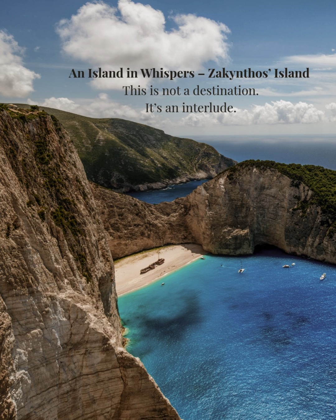 An Island in Whispers
A private interlude designed to reconnect you to what truly matters.
Now welcoming guests this autumn.
An island where silence speaks,
where food carries memory,
and where time gently slows down.
#GrandHorizons #Lyratika #IslandInterlude #ZakynthosEscape #SoulfulTravel #LuxuryUnfolded #GreeceUncovered