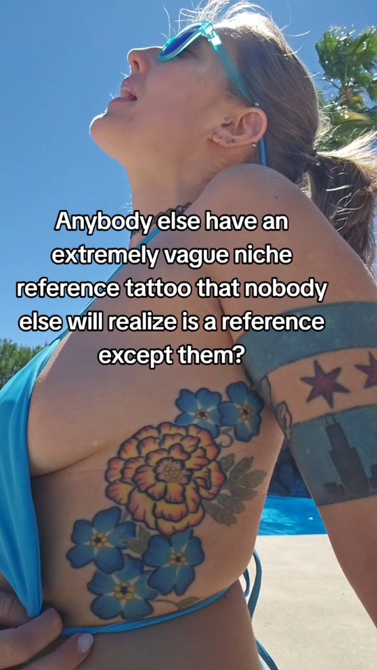 Anybody else have an extremely vague niche reference tattoo that nobody else will realize is a reference exceotnthem
No? Just me? 😅
(if you have one too, let me know!)
.
#motioncitysoundtrack #tattoos #lgfuad #floraltattoo