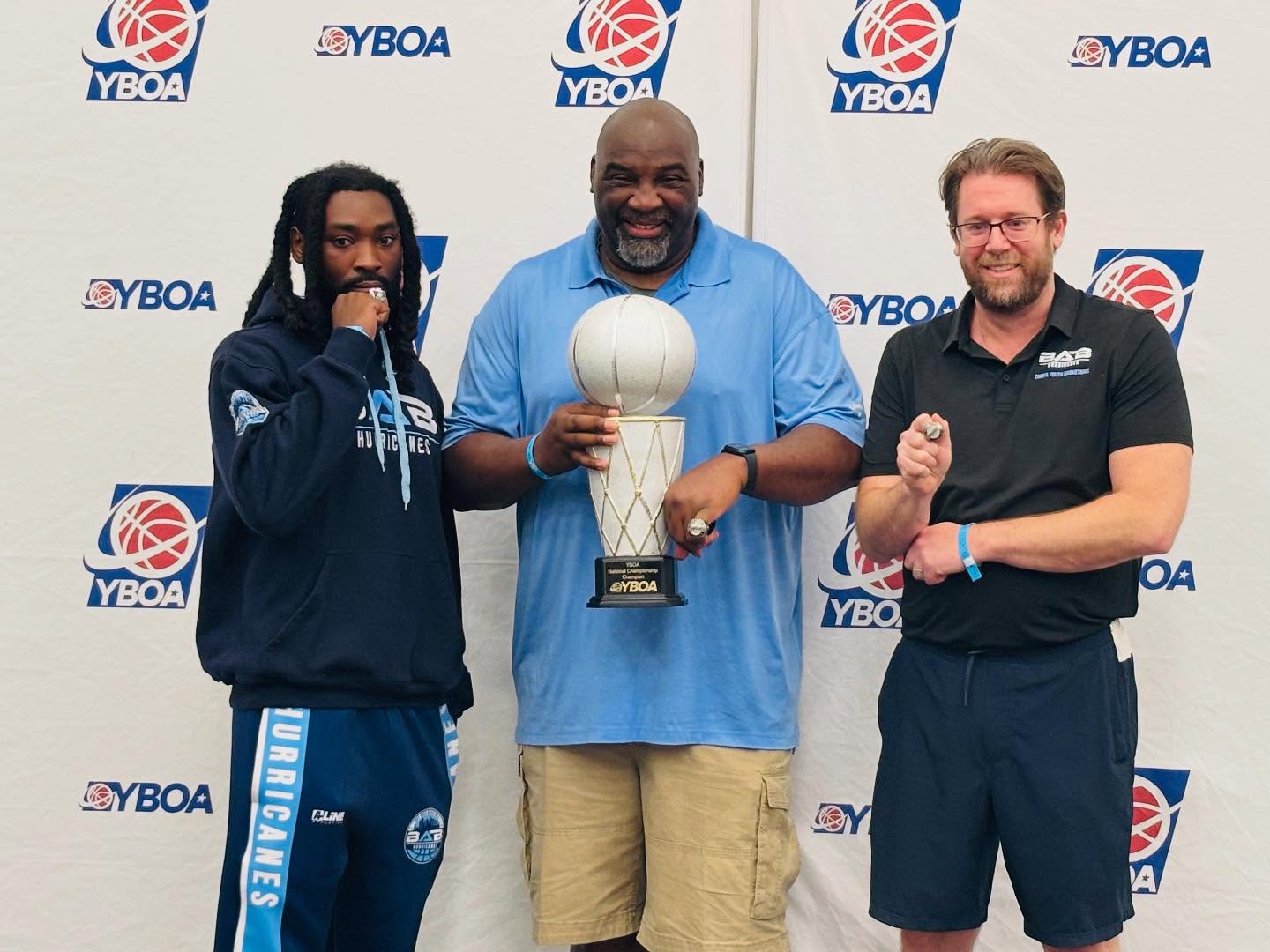 Coaches, thank you for a great season! What a great ending to the year. We are grateful for your time, dedication and mentorship! We can’t wait for next season! Let’s go Hurricanes and Takeover 🏀🏀🏀 @4jssports @jojino813. 📸 Credit: @captured_by_carolin