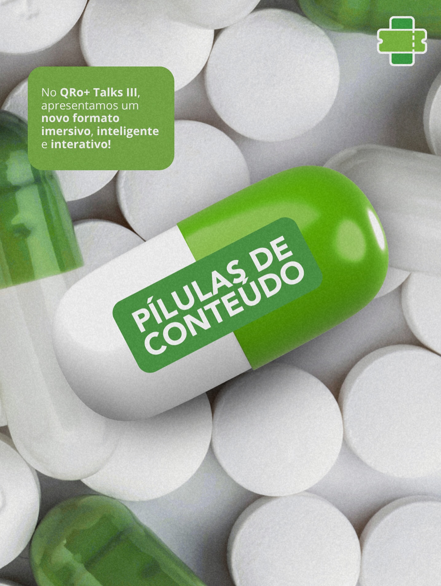 🚀 Vem aí uma novidade no QRo+Talks III!
Apresentamos as Pílulas de Conteúdo: um novo formato imersivo, inteligente e interativo, criado para promover conexões reais entre profissionais, empresas e soluções voltadas ao ecossistema da longevidade.
🧠 Um espaço dinâmico onde ideias ganham forma, negócios são gerados e parcerias nascem com propósito, tudo com foco no impacto positivo para o público 60+.
Se você atua nesse mercado ou deseja expandir sua presença nele, essa é a sua oportunidade de estar no centro da inovação!
Entre em contato conosco e faça parte dessa transformação!
📲 Whatsapp: (31) 99999-0377 | 19/08/25 | Automóvel Clube de MG
.
.
.
.
.
.
\#Qro+Saúde #Aplicativo #Medicina #Saúde #RedeSocial #Enfermagem #ÁreaDaSaúde #InovaçãoEmSaúde #QRoTalksTerceiraEdição