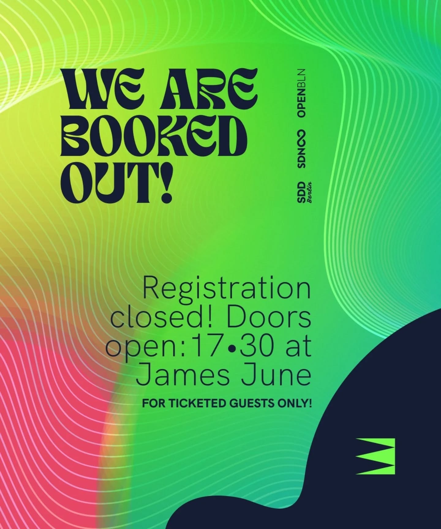 🎉 We’re Fully Booked! 🎉
But you can still join our waitlist – Event Link in Bio.
The Service Design Summer Gathering is happening tomorrow, and we’re thrilled by the overwhelming response!
⚠️ Important: Only registered guests will be admitted. Entry is on a first-come, first-served basis. For the first 100, there will be a free drink and one portion of fries.
🕒 Doors open at 17:30 sharp — not earlier!
📍 James June Sommergarten, Karl-Marx-Allee 93, 10243 Berlin
📅 Friday, July 25, 2025
🕠 From 17:30 onwards
Get ready for a great evening with the Berlin service design community!
#ServiceDesignSummerGathering #SDDBerlin #SDNBerlin #OpenBerlin #ServiceDesign #BerlinDesignCommunities
👉 www.sddberlin.com