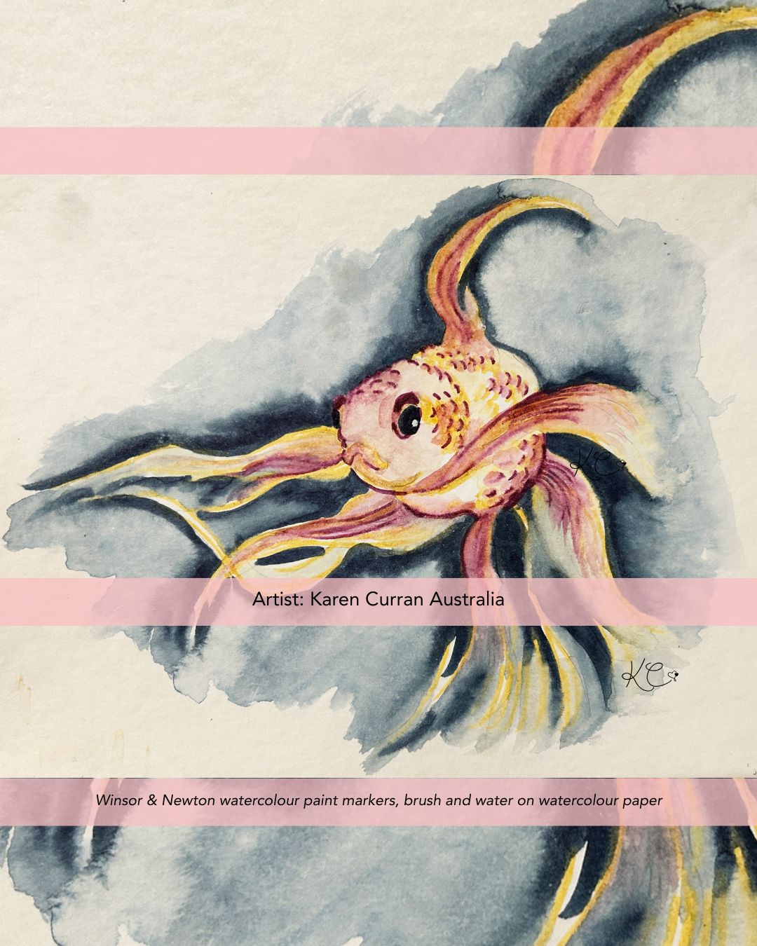 STORYTIME: The big eyes blinked. "Are you looking at me? I can see your big round eyes - much bigger than mine. I am looking at you. I probably won't remember you in a couple of minutes, but I like what I see ..."
read the rest of the story here
https://www.karencurran.com/post/wisdom-of-the-goldfish
______________________
Karen Curran - Creative Alchemist
The Heart of Us
www.karencurran.com
#watercolourart #watercolourmarkers #goldfishpainting #goldfishwisdom