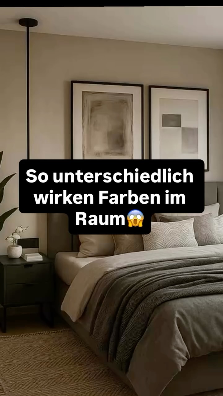 Hättest du gedacht, dass Farbe einen Raum so stark verändern kann? Was ist deine Favoriten-Farbkombi? Erzähl es uns in den Kommentaren ⬇️😌