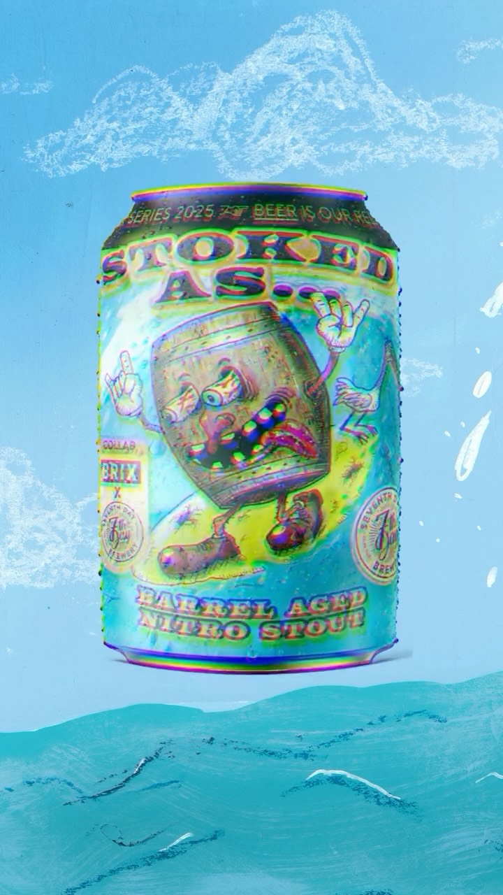⚠️ THURSDAY 4-6pm ⚠️Swing past to get amongst this limited release Nitro Stout ‘Stoked As’ from the legends at 7th Day Brewery and Brix Distillers.
@7thdaybrewery and @brixdistillers.