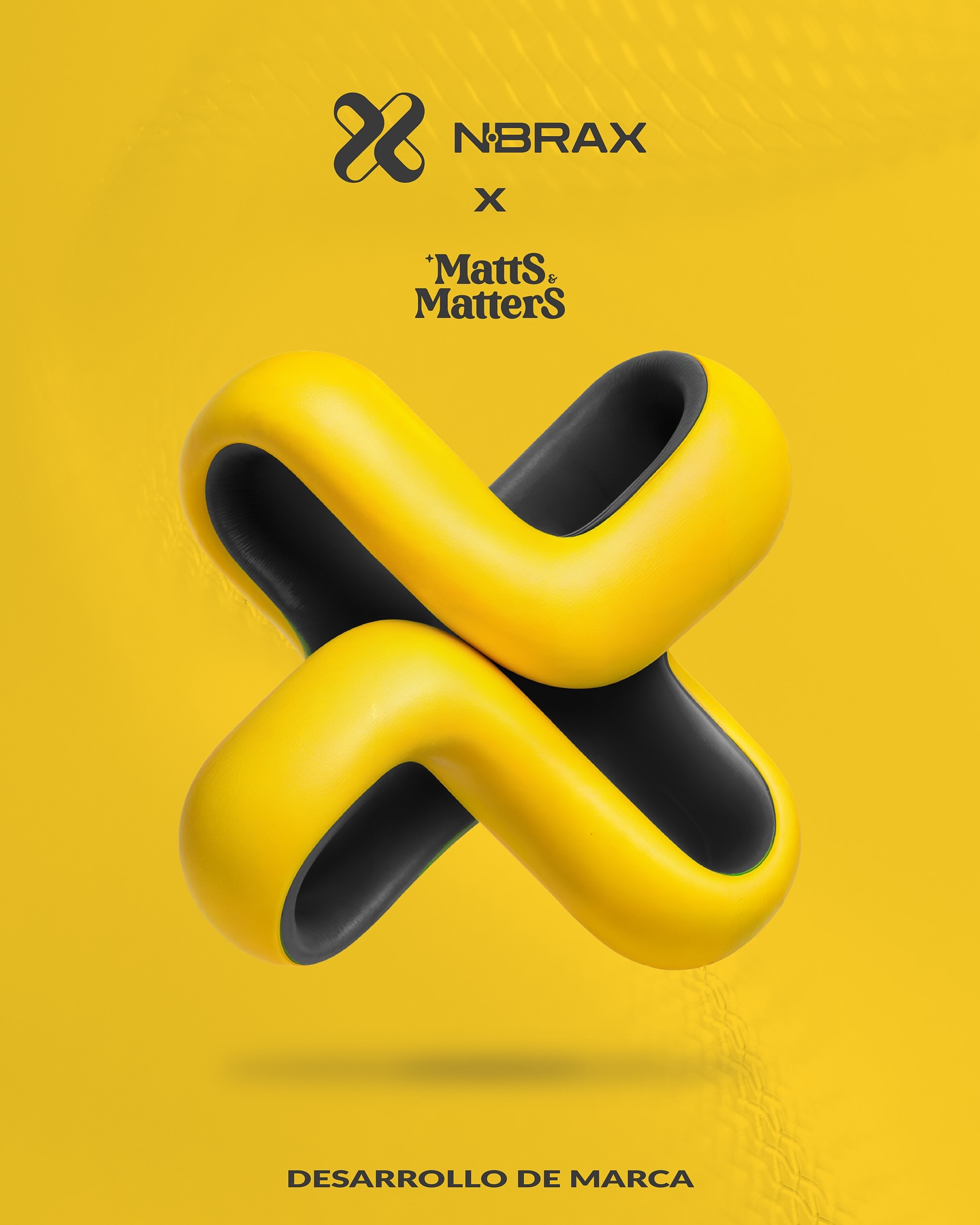 Una marca que llena de orgullo haber diseñado. @nbrax.hub es un emocionante proyecto que ayuda a empresas a internacionalizarse, establecerse y operar en Brasil. Tras investigar el perfil del negocio, llegamos al concepto que puede definir su identidad: la CONVERGENCIA.
A partir de ese concepto, encontramos en la X mucha fuerza semántica para representarlo. Es por eso que jugamos concepto la tridimensionalidad, el movimiento, la unión de las formas en armonía, la centralidad de expansión.
Luego del desarrollo de marca, probamos con IA visualizarla tridimensionalmente, expresada en diferentes materiales y en piezas publicitarias.
#nbrax #brasil #oiladngas #comerciointernacional #branding #diseñodemarcas #ia #ai