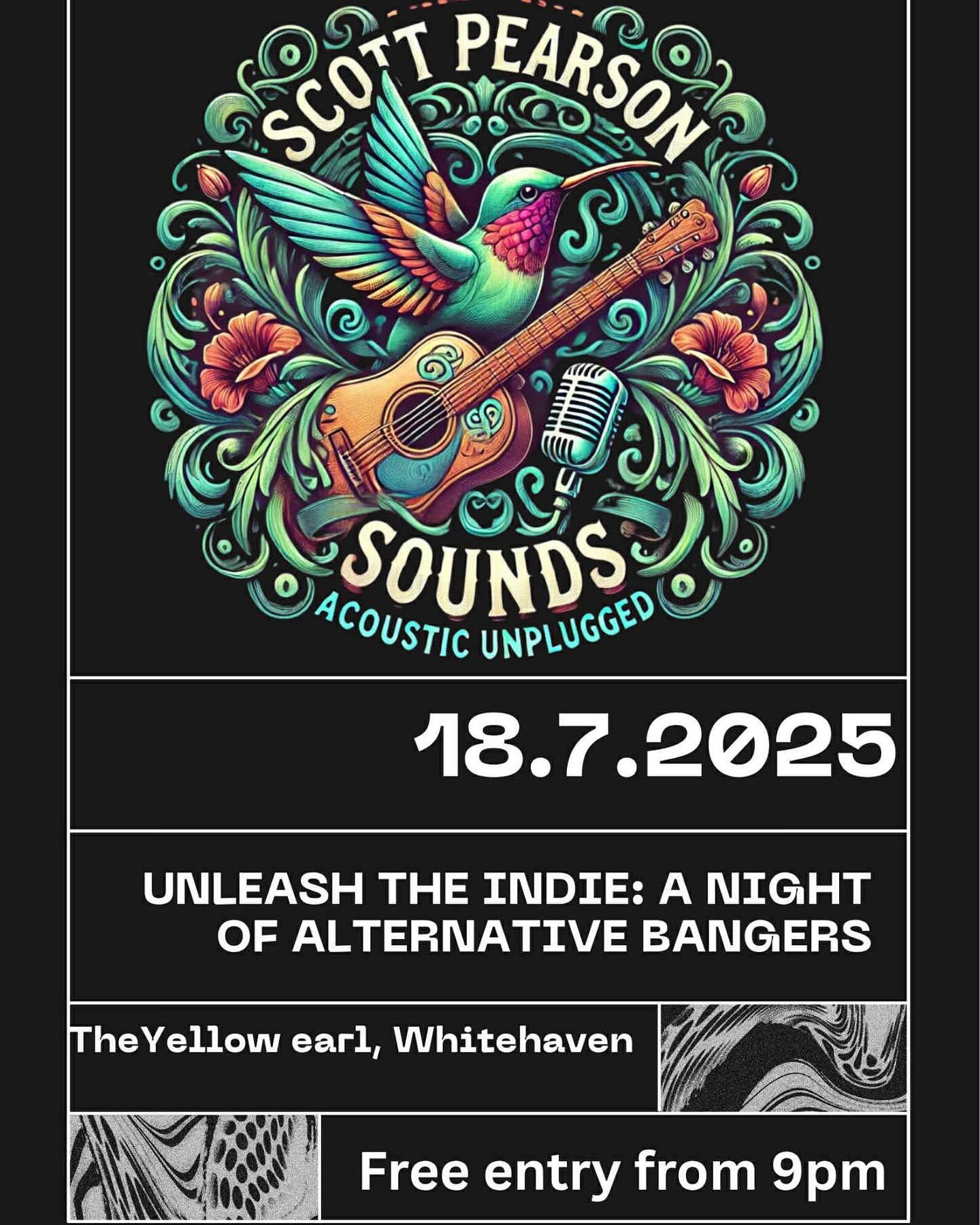 F R I D A Y
We are closed today until 5pm for a private party
Open at 5pm with happy hours live 6pm-8pm
🍻 £4 pints
🍻£2.50 pints
🍹2 for £10 cocktails
🥃4 for £10
Tonight’s Entertainment
🎤 Scott Pearson
Foot stomping tunes
Music from 9pm x