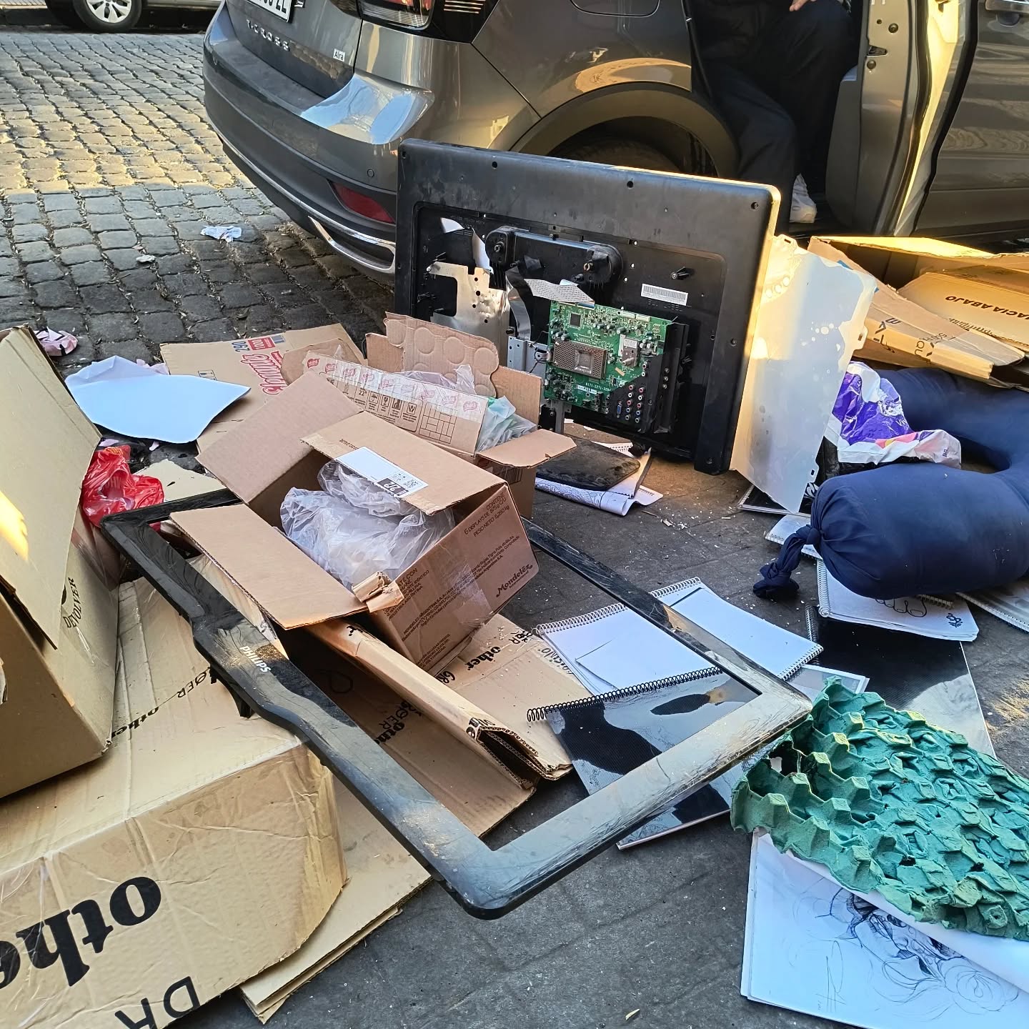 Marcos de TV.
Hallazgos en Buenos Aires.