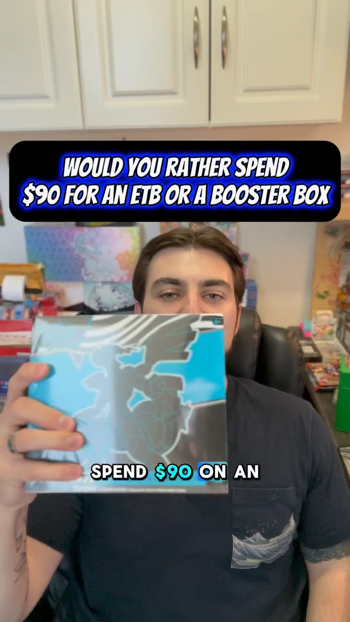 💸 Would you rather drop $90 on an English Elite Trainer Box… or get an entire Japanese booster box instead? 🤔🇯🇵💥
In this video, I break down the major differences between English and Japanese Pokémon cards—and why Japanese boxes give you way more value for your money 🔥
Better pull rates ✅
Higher card quality ✅
More packs ✅
Less $$$ ✅
Let me know your pick in the comments! 👇
#PokemonTCG #JapanesePokemonCards #ETBorBoosterBox #PokemonCommunity #PokémonCollector #TCGDeals #VictoryRoadVault #PokemonReels #BoosterBoxBattle #PackOpening #pokemon #pokemoncards #pokemoncard