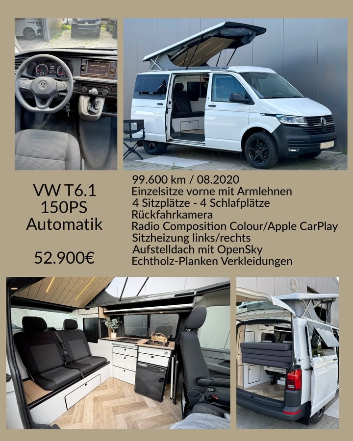 Schau Dir diesen oder weitere Camper gerne bei uns an 😊☀️⛱️🌊