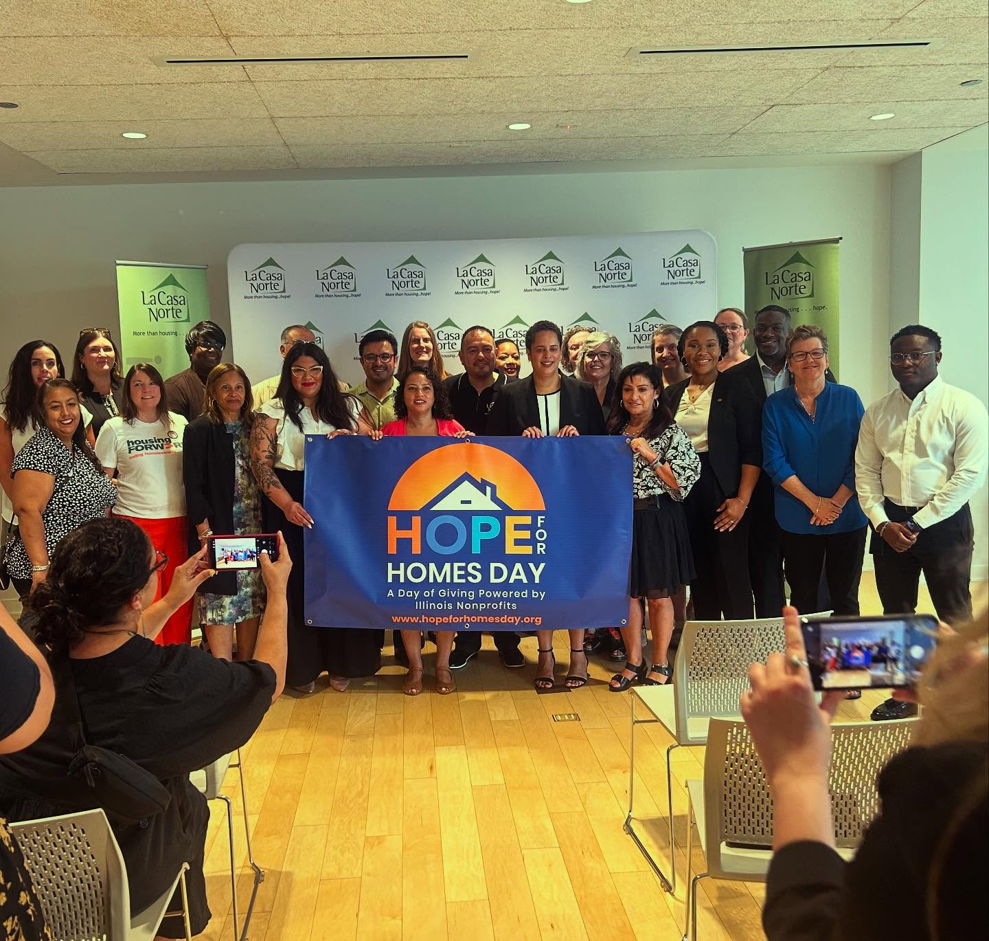 ๐จCALL TO ACTION๐จ
Some snippets from the powerful speeches given at this morningโs Hope for Homes press conference @lacasanorte! There is so much power in unity, and this Hope for Homes Day we ask that you stand with all of us in solidarity: ๐ก๐จ๐ฎ๐ฌ๐ข๐ง๐ ๐ข๐ฌ ๐ ๐ก๐ฎ๐ฆ๐๐ง ๐ซ๐ข๐ ๐ก๐ญ.
Your gift today helps amplify our voices, our mission, and our work! Link to give in bio.
Christine Haley, Chief Homelessness Officer, State of Illinois
Jose M. Muรฑoz, CEO, La Casa Norte
State Rep. Lilian Jimenez, 4th District, Chair of Housing Committee
Ald. Byron Sigcho-Lopez, 25th Ward, Chair of Housing Committee
Robret Simpson Executive Director, Franciscan Outreach
Graciela Guzmรกn, 20th District, Illinois State Senator
#hopeforhomesday