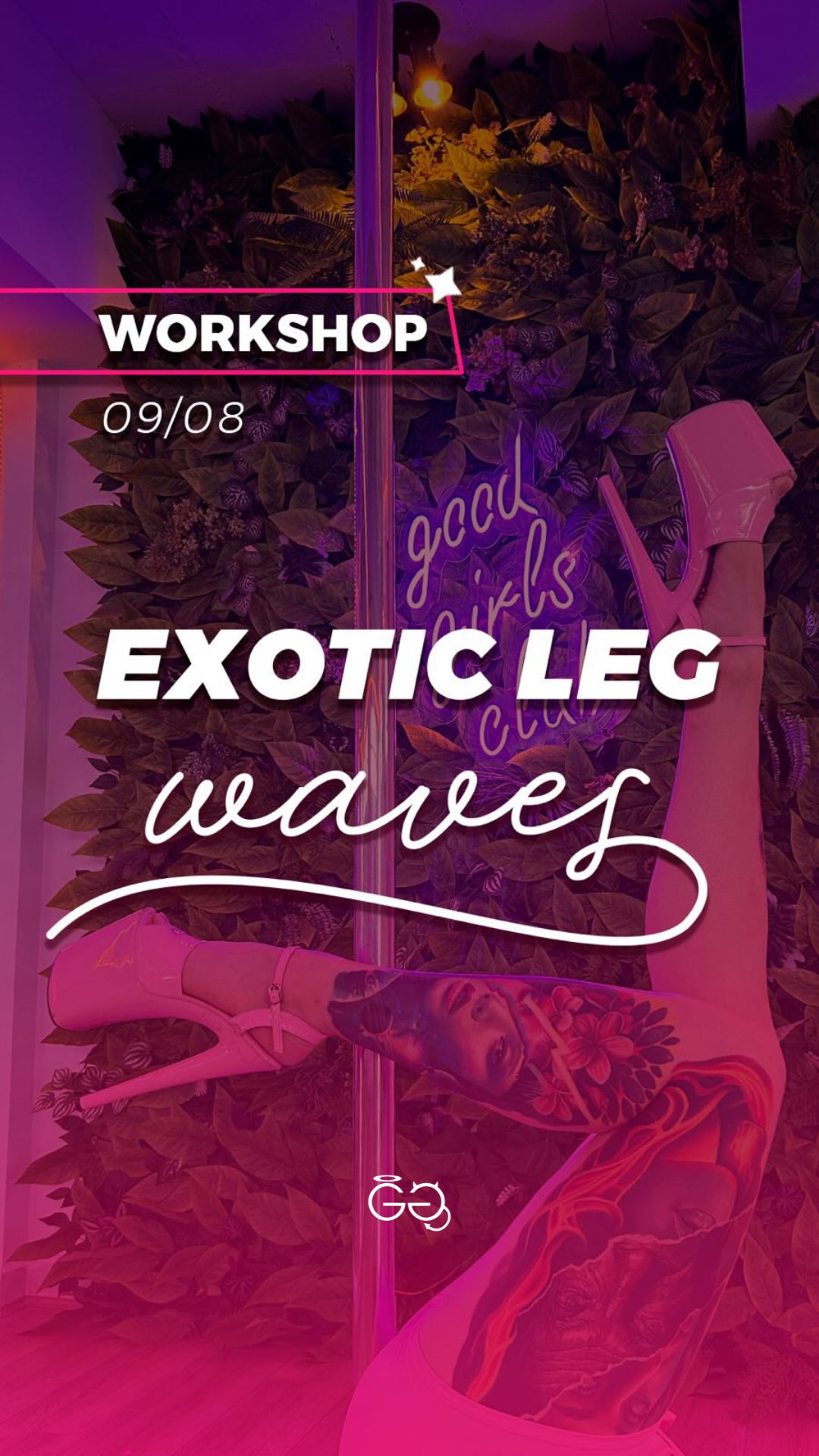 Vem aí um workshop todo dedicado às pernas 👠🔥
✨ WORKSHOP - Exotic Leg Waves ✨
📅 Dia 09/08 (sábado)
🕓 Às 16h (2h de duração)
💃 Prof @schneiderpoledance
🎟️ Apenas 6 vagas
💳 R$150 no crédito
💸 R$135 no pix
🎓 Com certificado de participação
No ✨Exotic Leg Waves✨ vamos mergulhar no mundo do Leg Work — com muito chão, salto alto, sensualidade e fluidez!
Na primeira hora:
💃 Técnicas de Leg Waves (ondas de perna)
⚡ Transições dinâmicas no solo e no pole
👠 Truques com salto alto
🎯 Controle, acentuação e presença
Na segunda hora:
🎶 Vamos montar uma coreô lindona pra aplicar tudo na prática!
Esse workshop é pra você que ama dançar, quer explorar novas possibilidades de movimento e se sentir PODEROSA dos pés à cabeça 💥
Chama a gente pra garantir sua vaga!💌