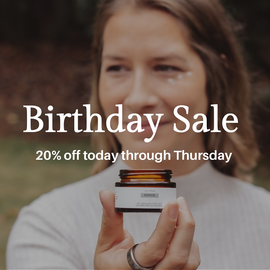 Celebrate Marena’s Birthday with Us! 🎂
Marena is the founder, formulator, and passionate creator behind everything we do. She’s the one who handcrafted your favorite Blue Marena Balm 💙, mixed the Happy Scalp to rescue dry scalps and split ends, and formulated our bestselling Perfect 10 Hyaluronic Serum for dewy, radiant skin ✨
As a thank you for being part of this journey, we’re offering:
🎁 20% OFF sitewide with code BIRTHDAYLOVE
📅 Starts: Today at 10am ET
⏳ Ends: Thursday at 12am ET
Shop the Birthday Sale → www.livinoffearth.com
And don’t forget to follow us on Instagram and Facebook for more behind-the-scenes and product tips 💚
#LivinOffEarth #FounderFeature #MarenaSantiago #BirthdaySale #CleanBeautyBrand #SmallBusinessBirthday #BlueTansy #HyaluronicSerum #HappyScalp #NaturalBeauty #EcoSkincare