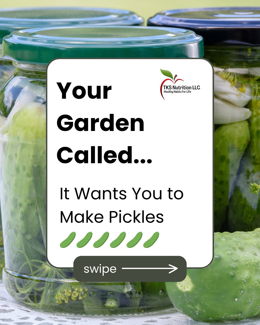 🥒That cucumber patch? Yeah, it’s showing off. When the cucumbers keep coming, don’t stress. Make pickles! 🥒
Here’s a fun, healthy way to keep up. No canning, no fancy gear—just fresh flavor in every jar. Pickles are a great way to reduce waste + support gut health.
💡 Ever tried adding jalapeños, ginger, or mustard seed to your pickles?
Comment your favorite twist below 👇
📸 Don’t forget to tag us in your pickle creations — we’d love to see what you made!
#tksnutritionllc #healthhabitsforlife #QuickPickles #EasyRecipes #PickleLovers #HealthySnacks #DIYKitchen #HomeCooking #FoodTips #FridgePickles #NutritiousAndDelicious #SimpleEats #GardenAbundance #PickleTime #SummerInAJar #HealthyKitchenHacks #homemadegoodness