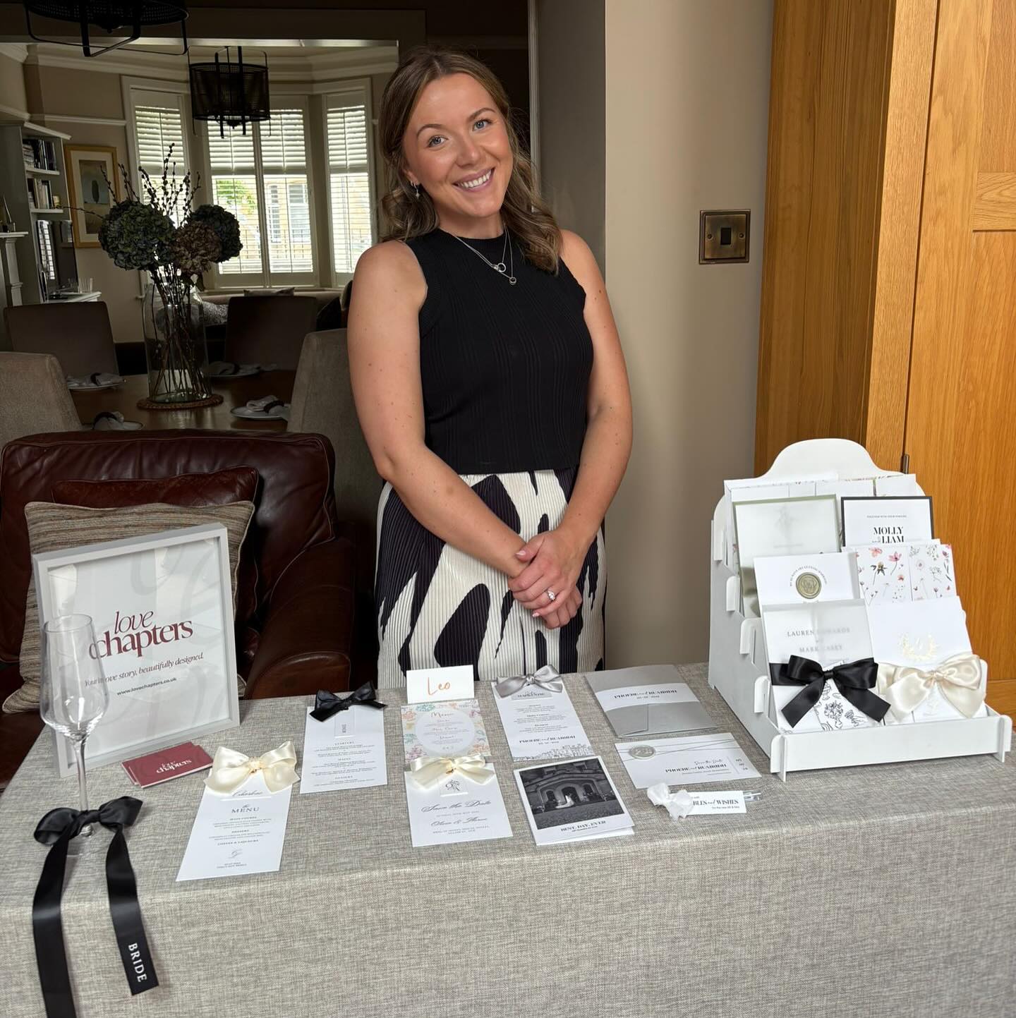 It was so gorgeous to be back at @grangeburn.theflowergirls Flower Market this afternoon to talk to some lovely brides to be! Thanks so much to Anne and her team for having me ❤️
I have a new product that will be hitting my website very soon that’s sat on my table. See if you can spot what it will be… 💭🥰
#weddingstationery #weddinginvite #weddinginspo #onthedaystationery #bridetobe #2026bride